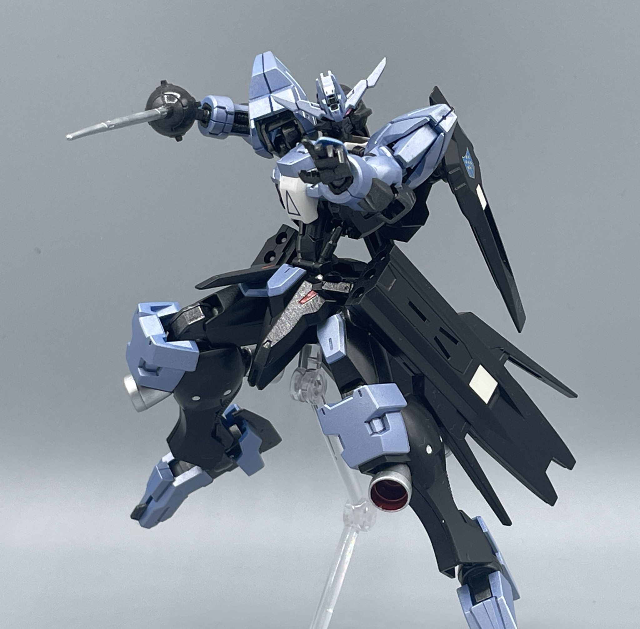 HG】ガンダムヴィダール【筆＆スプレー塗装】｜キャンプラさんの