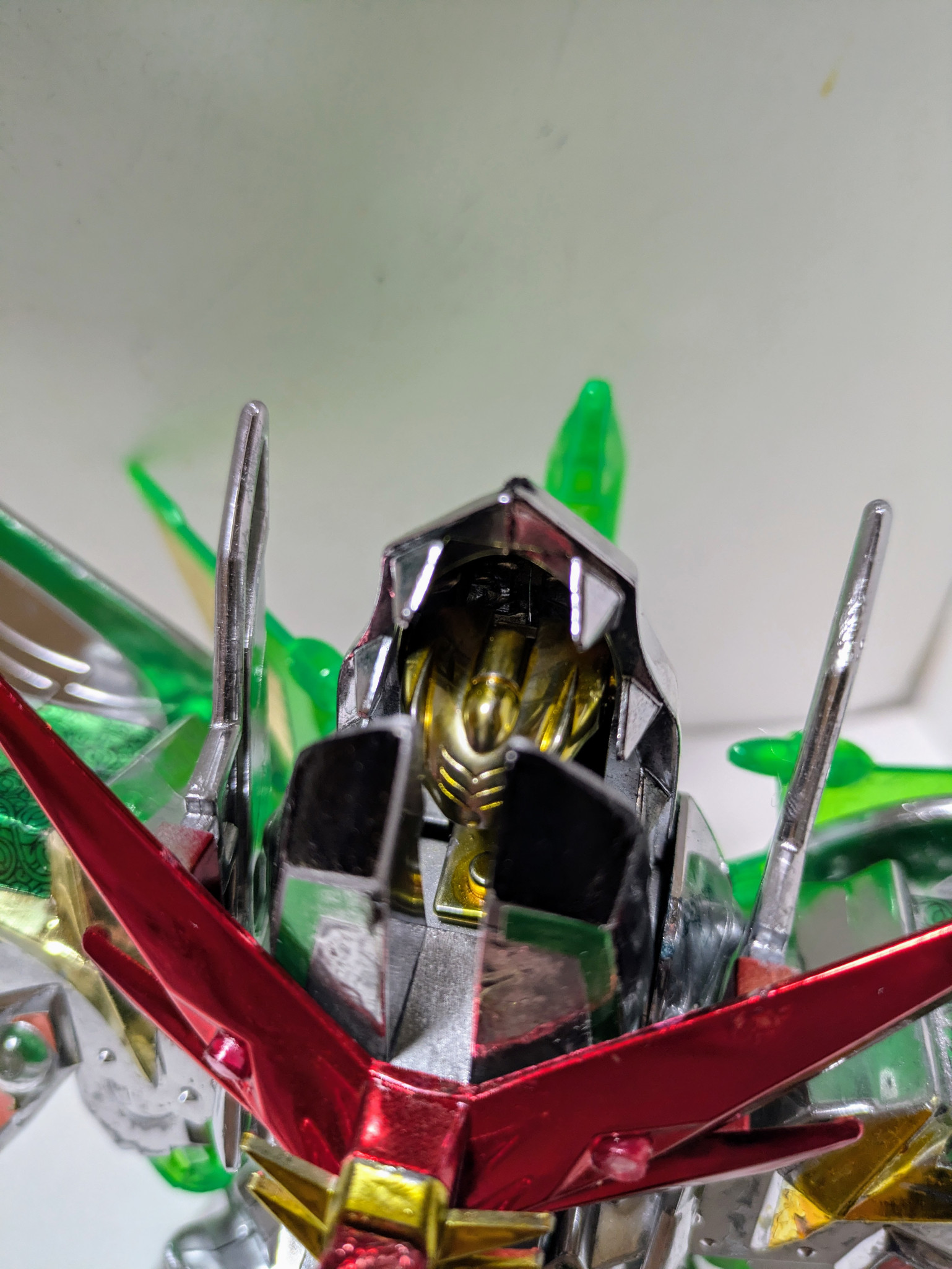 メッキ塗装 元祖SDガンダム 聖龍機 ロードドラグーン｜maasaさんの