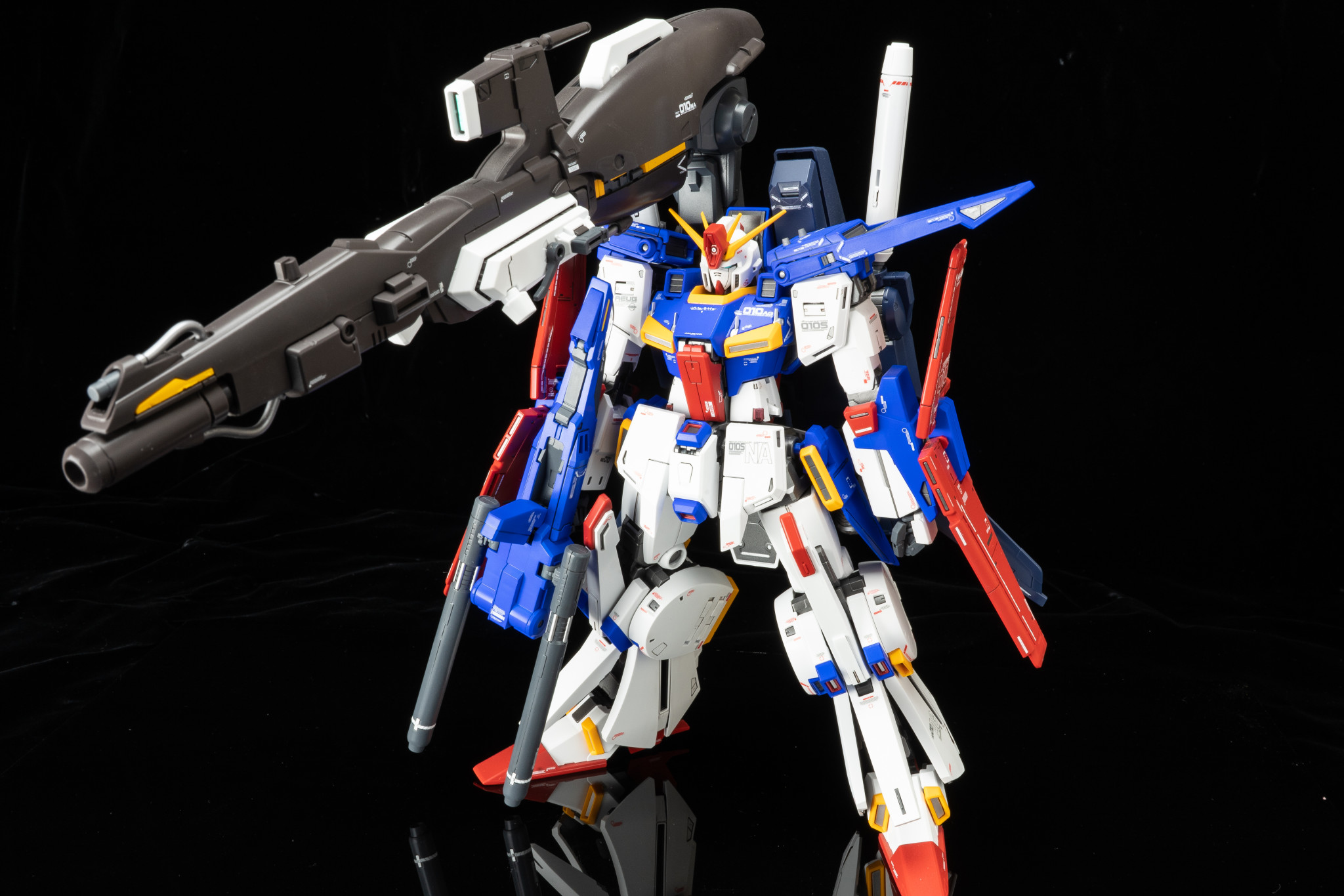 MG 強化型ZZガンダム ver.Ka｜まるおさんのガンプラ作品｜GUNSTA