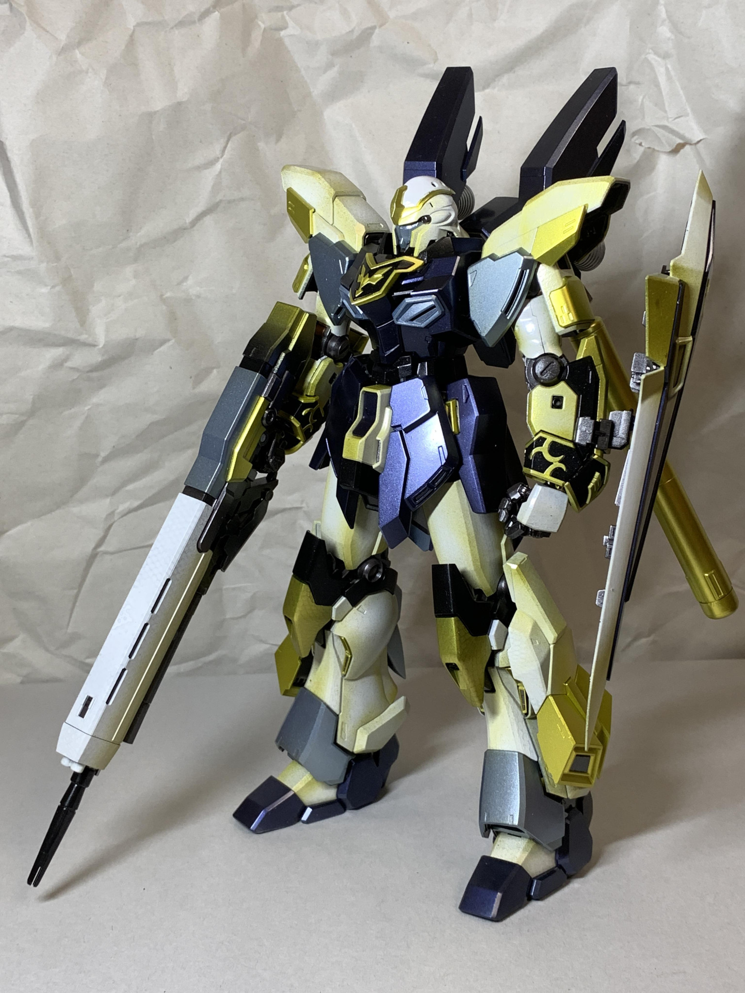 全塗装シナンジュスタイン｜@set_downさんのガンプラ作品｜GUNSTA