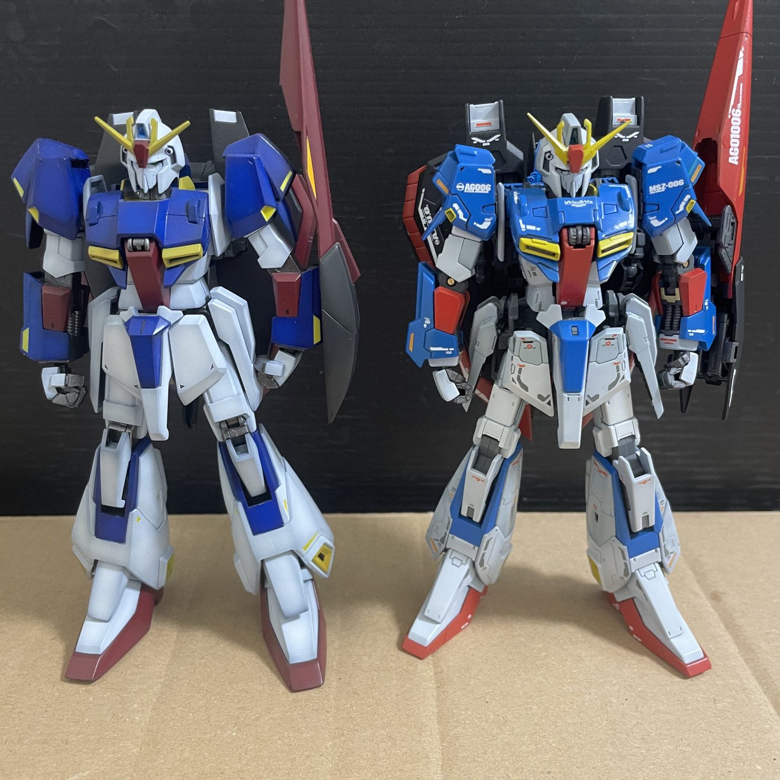 HG 旧Z & RG Z｜セントピースさんのガンプラ作品｜GUNSTA（ガンスタ）