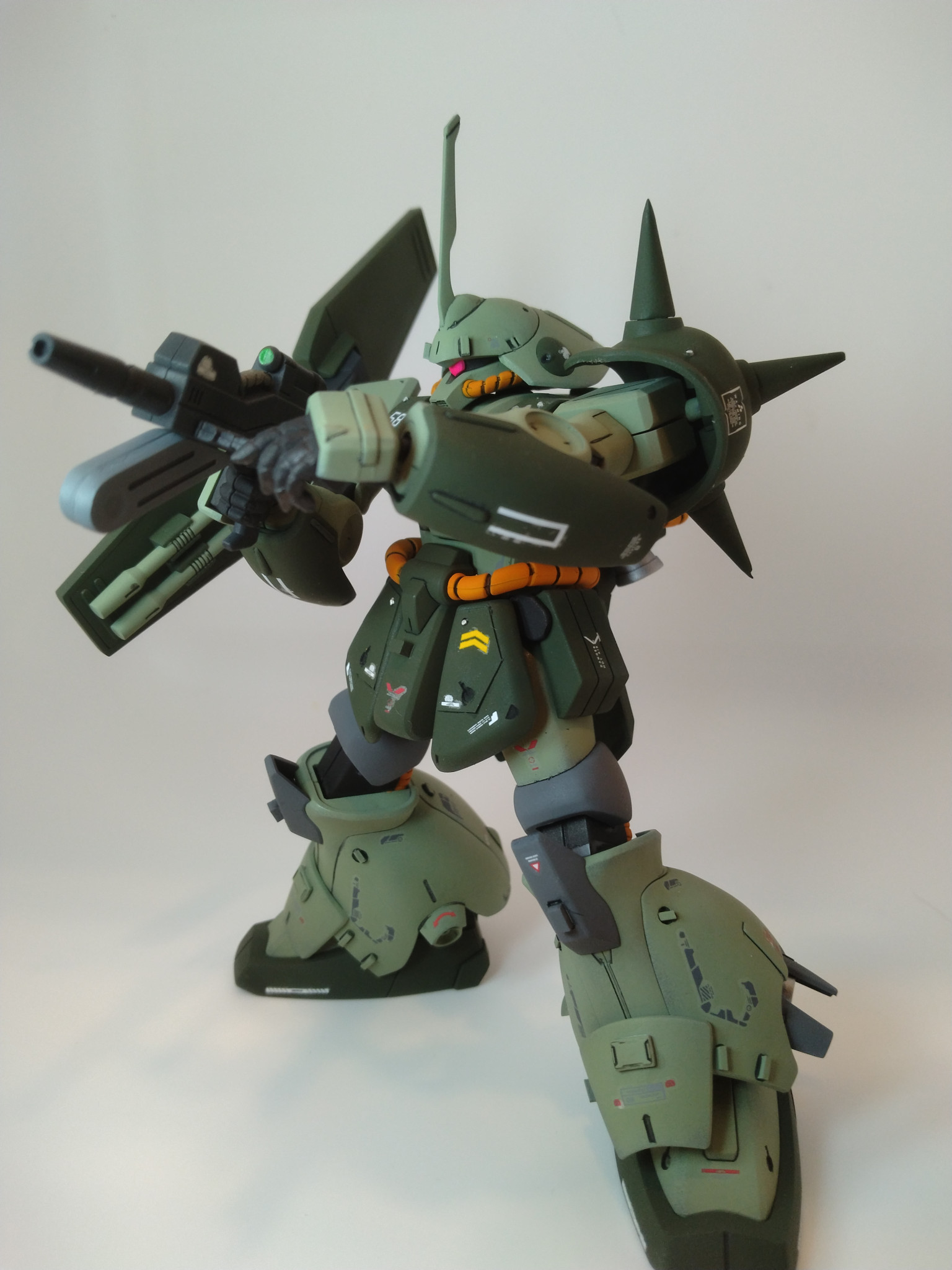 HG マラサイ 全塗装｜zassyokuさんのガンプラ作品｜GUNSTA（ガンスタ）