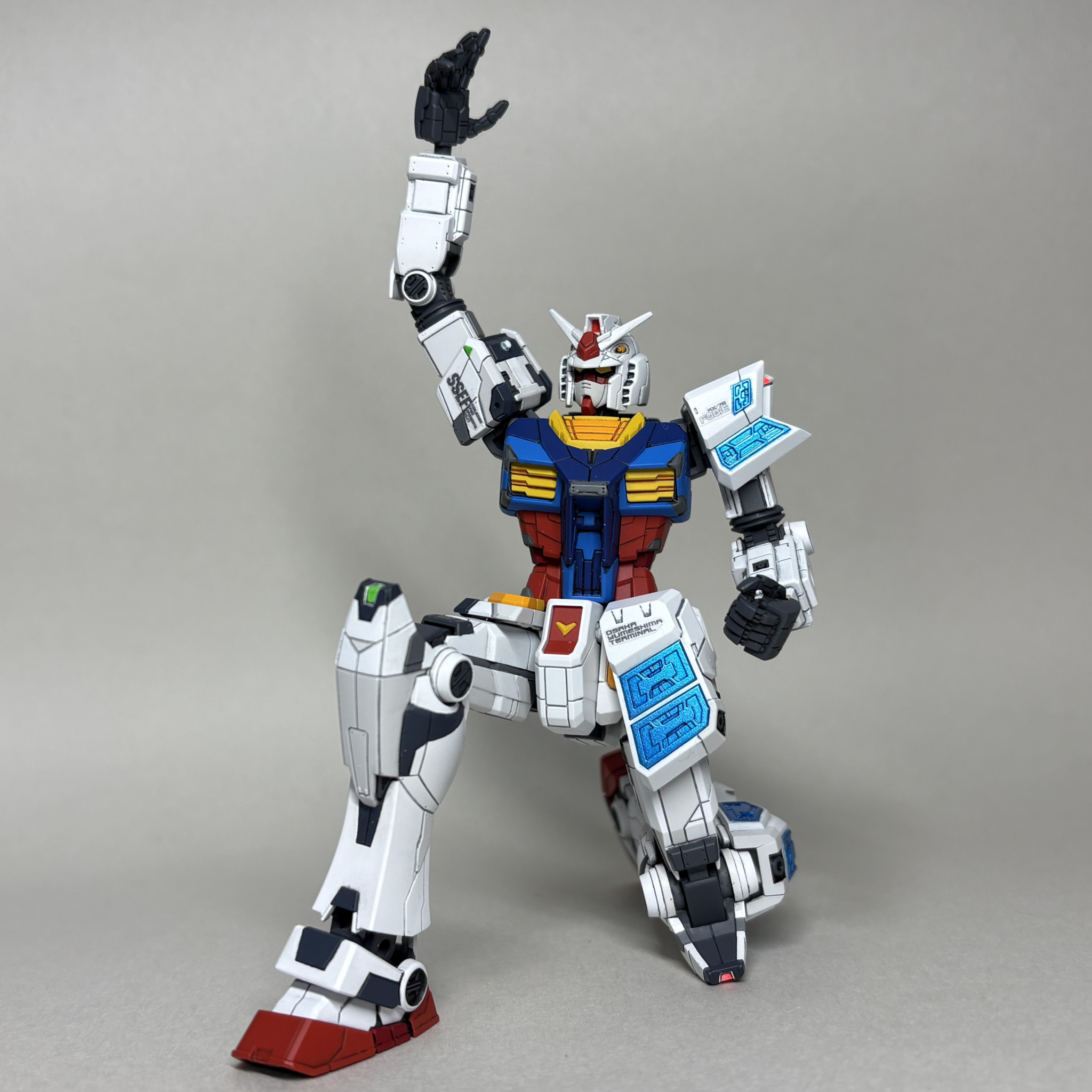 1/144 EG万博ガンダムRX-78 F00 / E 全塗装｜AK_Iさんのガンプラ作品