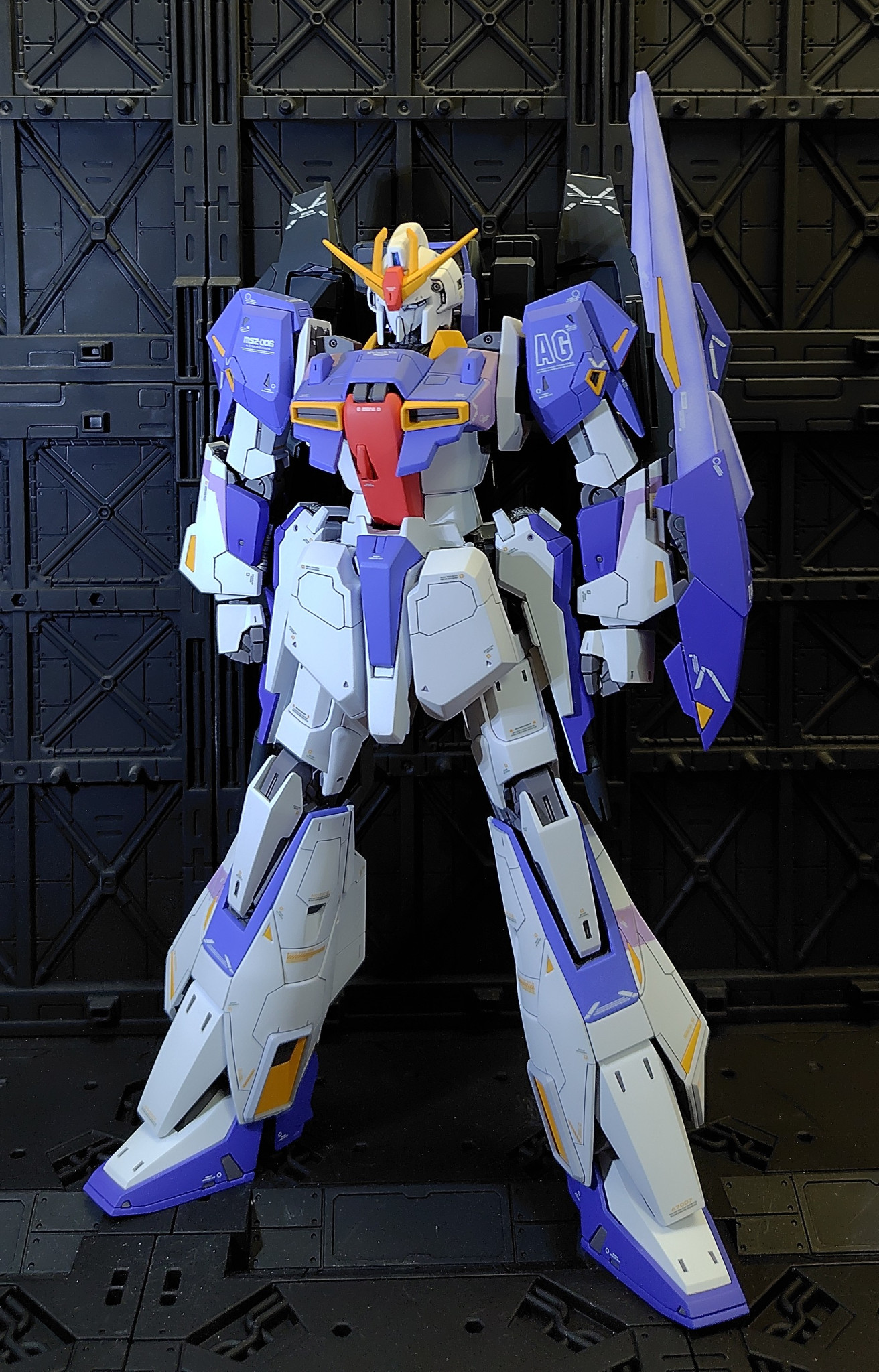 MG Zガンダム ルー・ルカ機｜daisukiさんのガンプラ作品｜GUNSTA