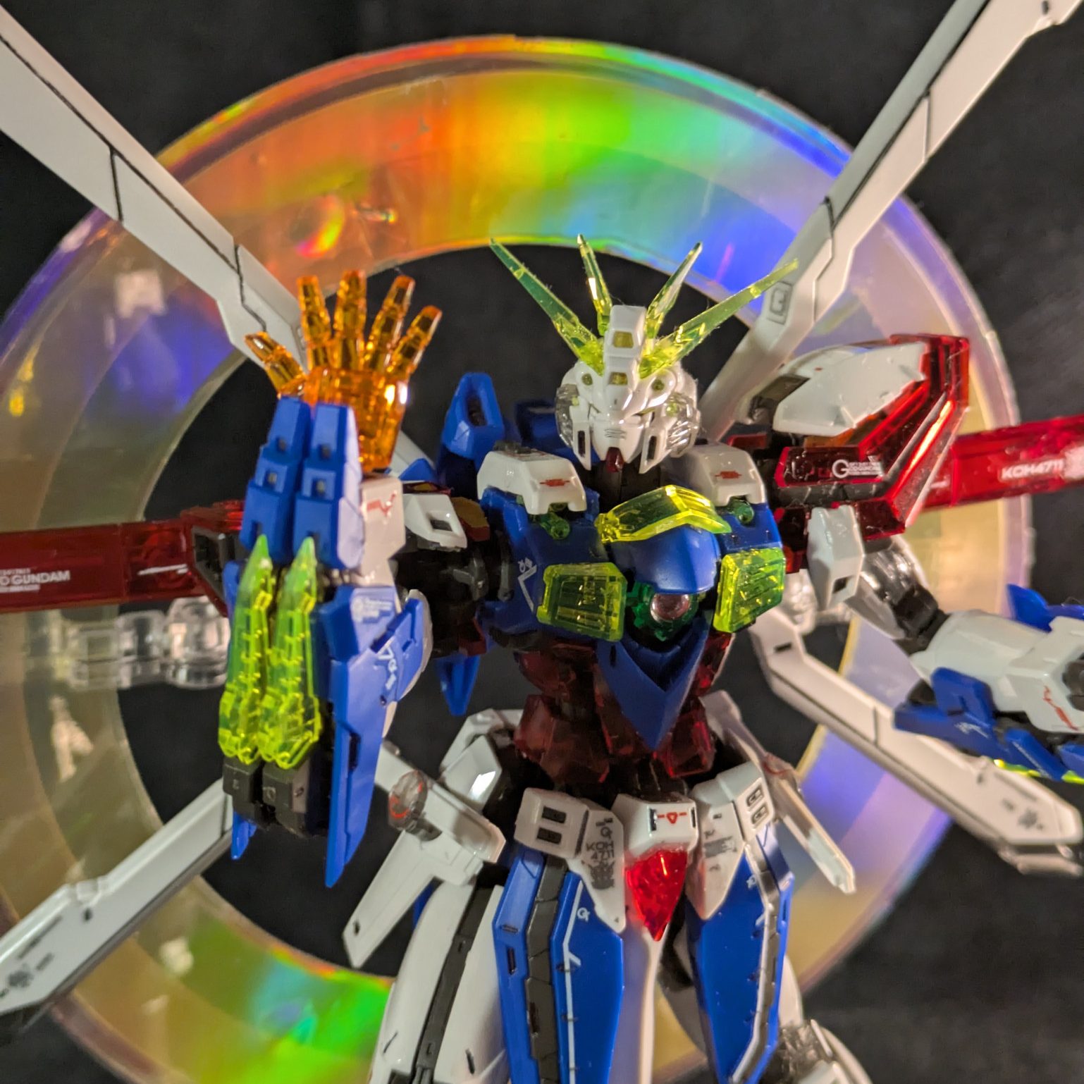 RG ゴッドガンダムソリッドクリア｜奉行Pさんのガンプラ作品｜GUNSTA