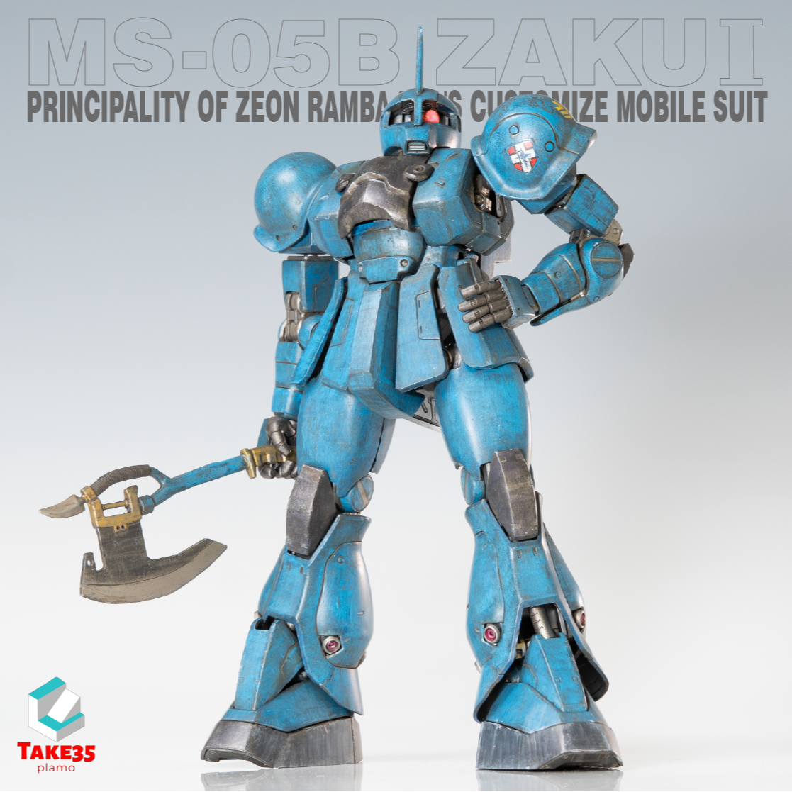 MGランバ・ラル専用ザクⅠ｜Take_35さんのガンプラ作品｜GUNSTA