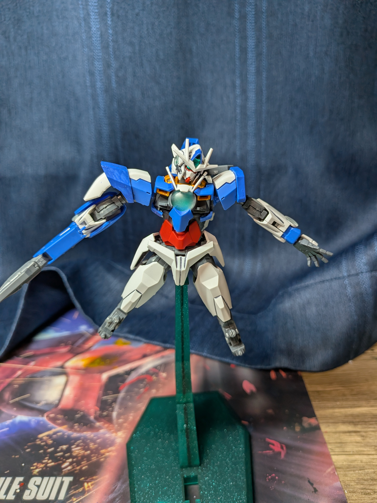 ダブルオーライザー+ダブルオークアンタ｜ライトとレイのガンプラ