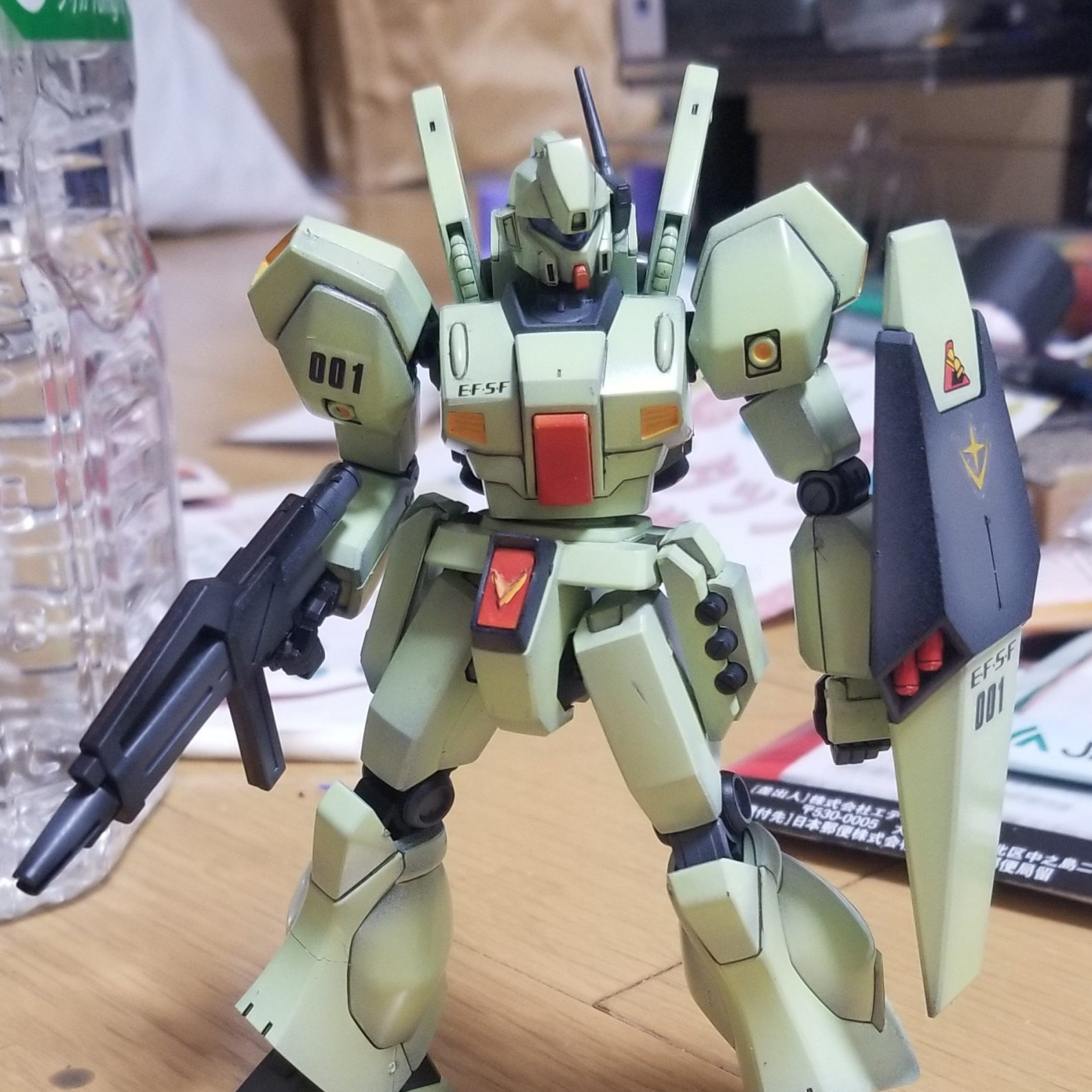 HG ジェガン｜nabewobillyさんのガンプラ作品｜GUNSTA（ガンスタ）