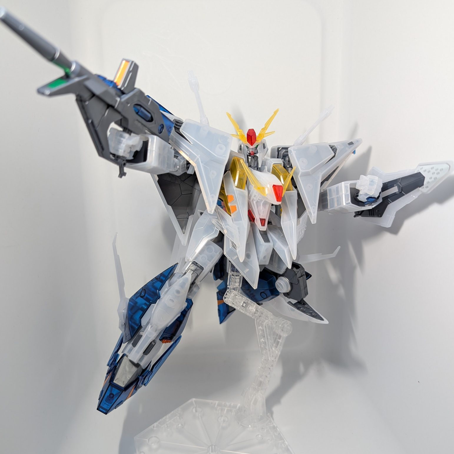 クスィーガンダム Ξガンダム クリアカラー｜maizuruloveさんのガンプラ
