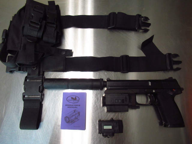 mk23 socom ガスガン サイレンサー / wilcox ナイトストーカー LAM