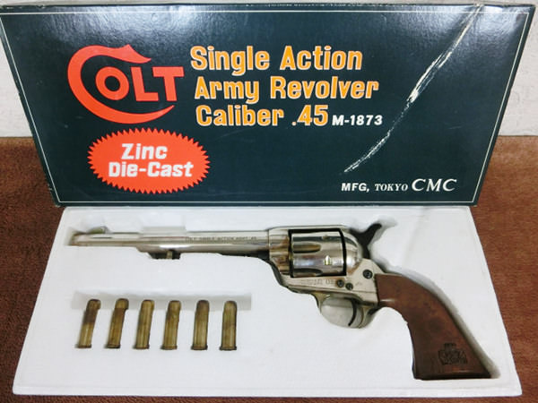 CMCのモデルガン、コルト SAA Revolver Caiber 45 M-1873 SMGをお