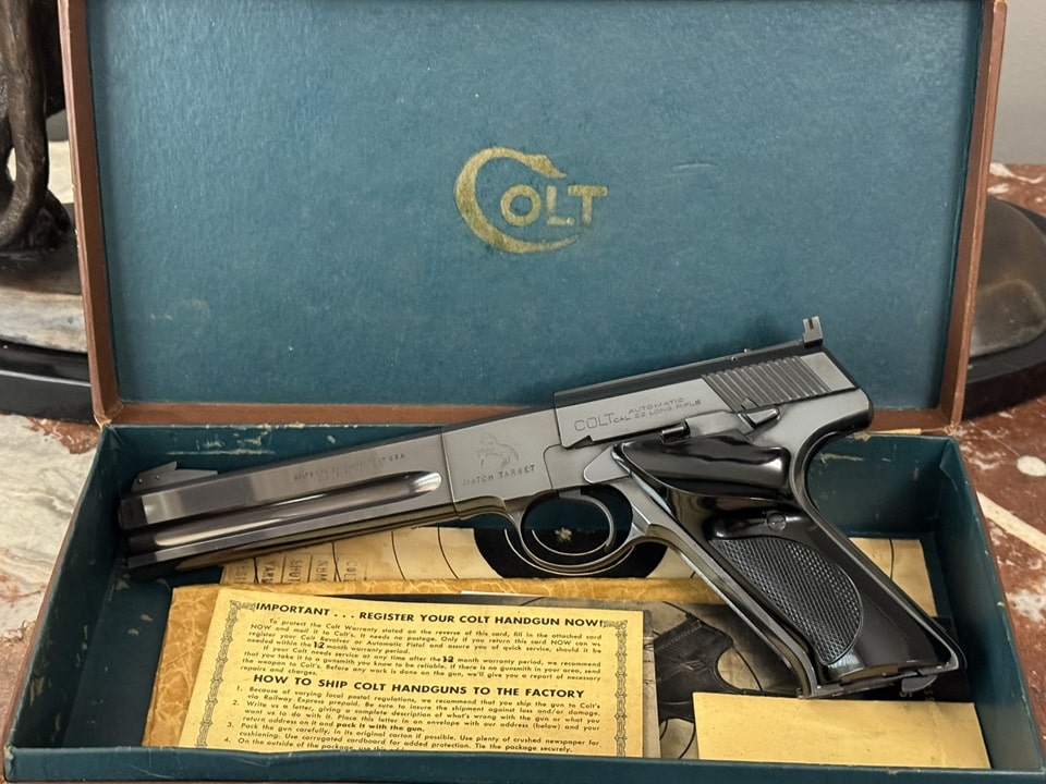Colt Woodsman Match Target: A Benchmark in Precision Shooting
