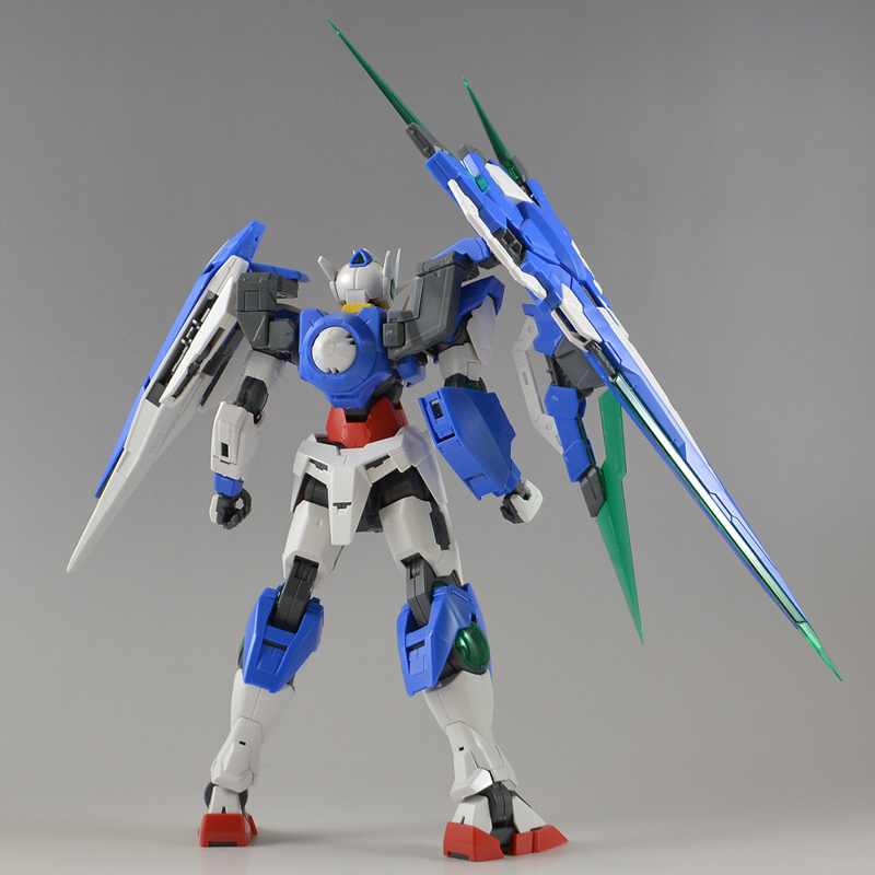 MG ダブルオークアンタフルセイバー レビュー | ガンダムブログはじめ