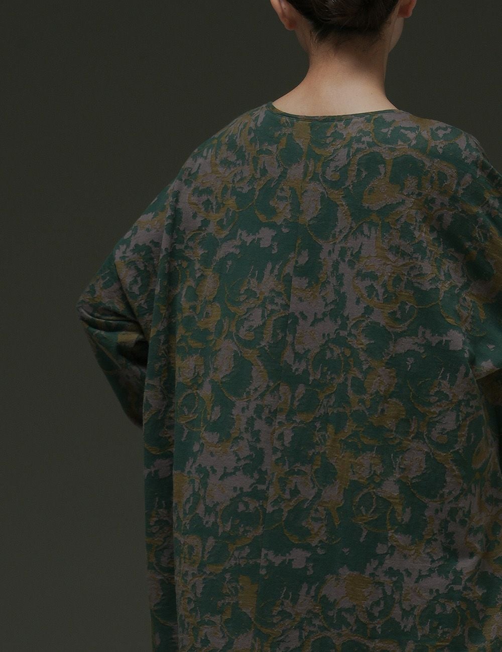 汀ジャガードワンピース熊谷草（くまがいそう） | 石見銀山 群言堂