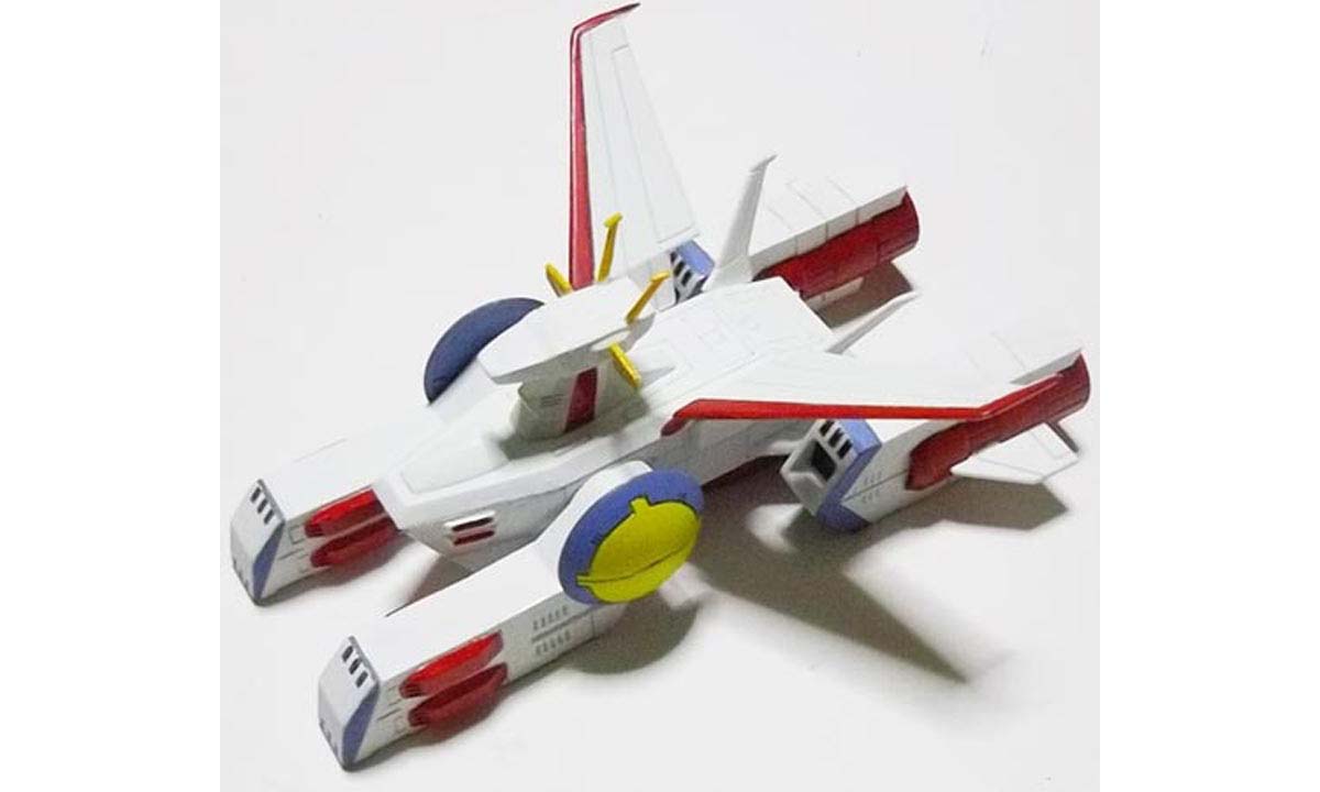 旧キット・1/2400ホワイトベースの作り方 ガンプラ120%!