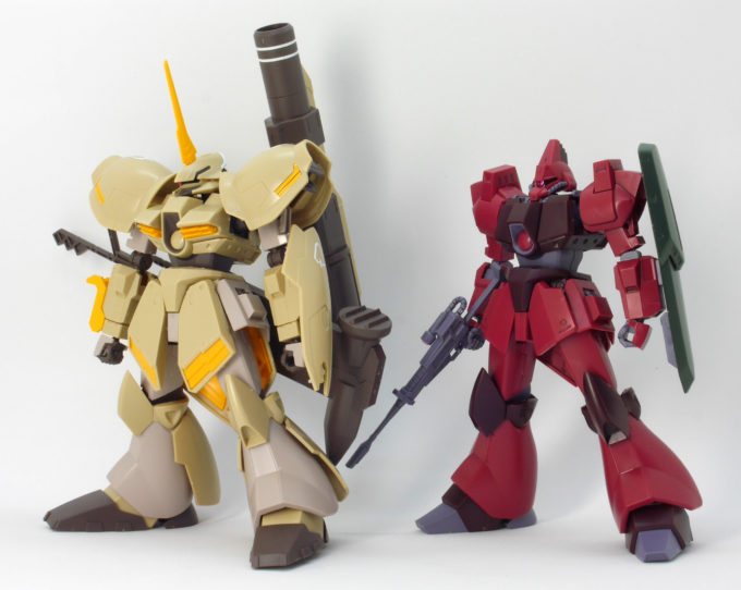 HG パラスアテネ、ガルバルディβ、ガブスレイ HGUC ガブスレイ