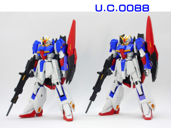 ガンプラ】HGUC 1/144 ゼータガンダム [U.C.0088] レビュー【比較