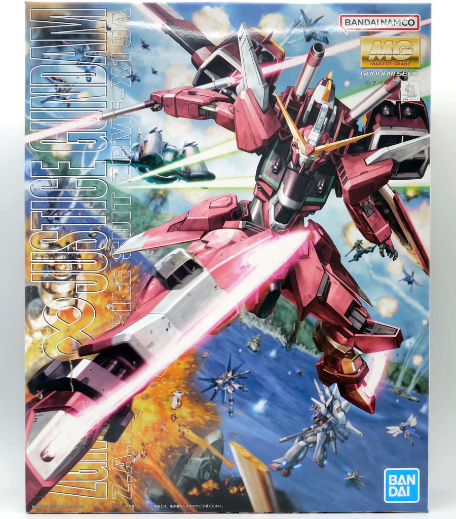 ガンプラ】MG 1/100 インフィニットジャスティスガンダム レビュー