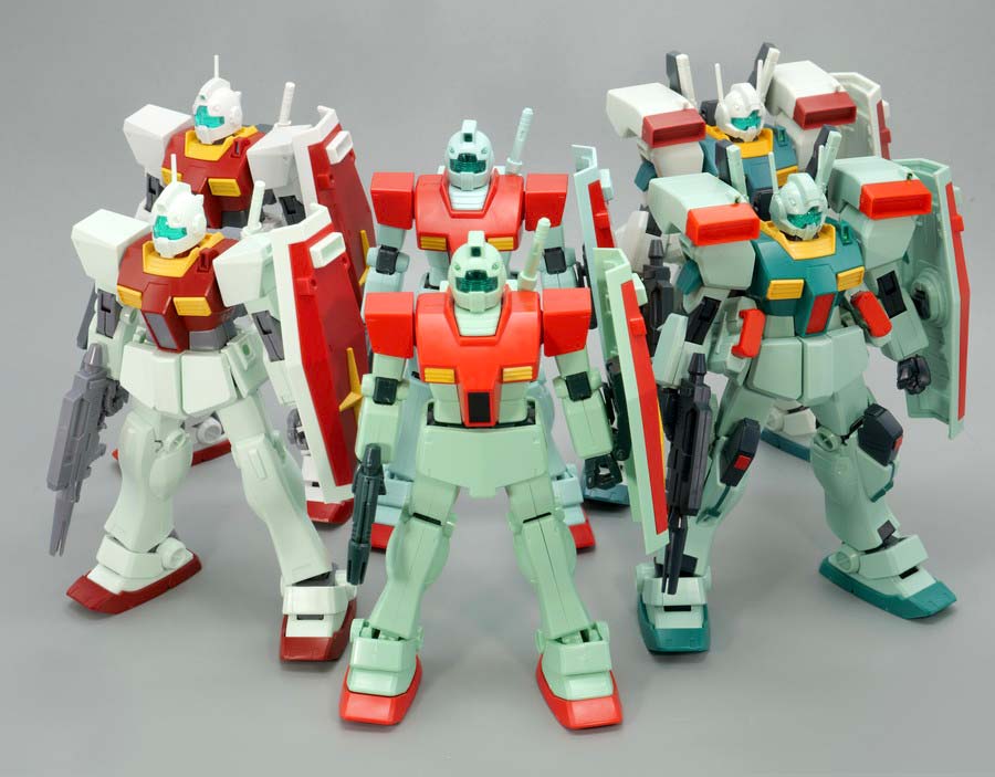 ガンプラ】HGUC 1/144 ジム レビュー | ポッチのガンプラ＋