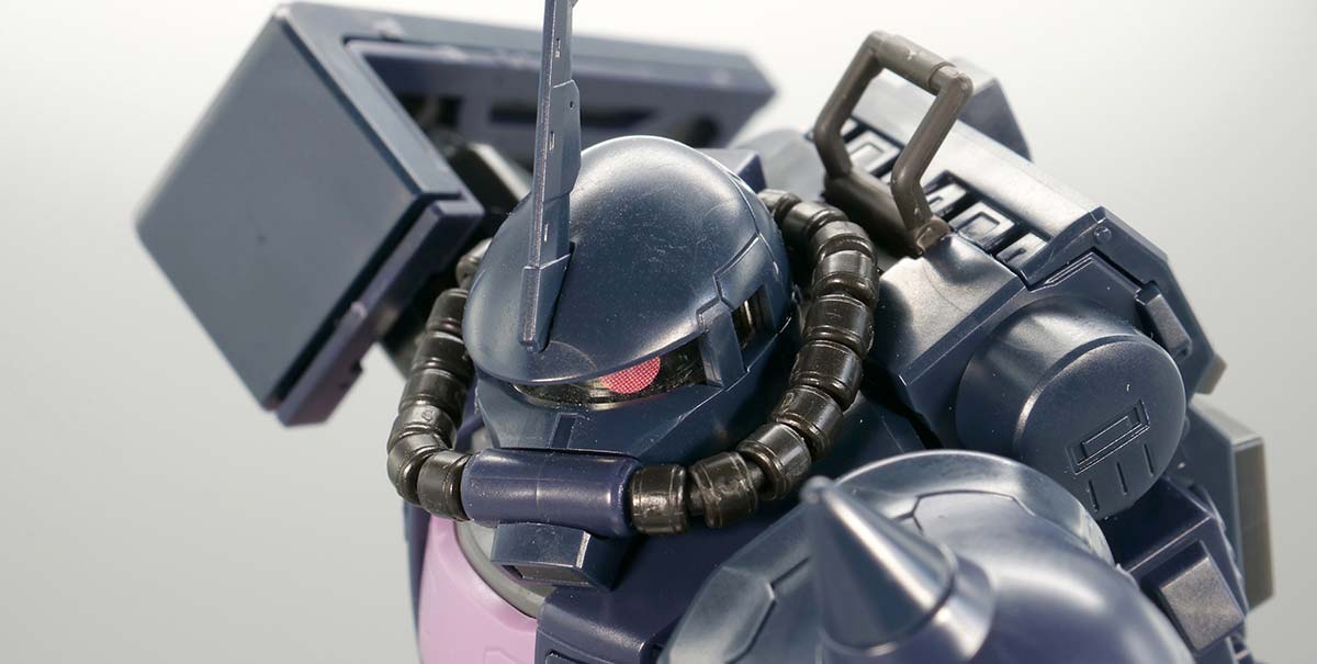 ガンプラ】RG 1/144 黒い三連星専用ザクII レビュー【プレバン