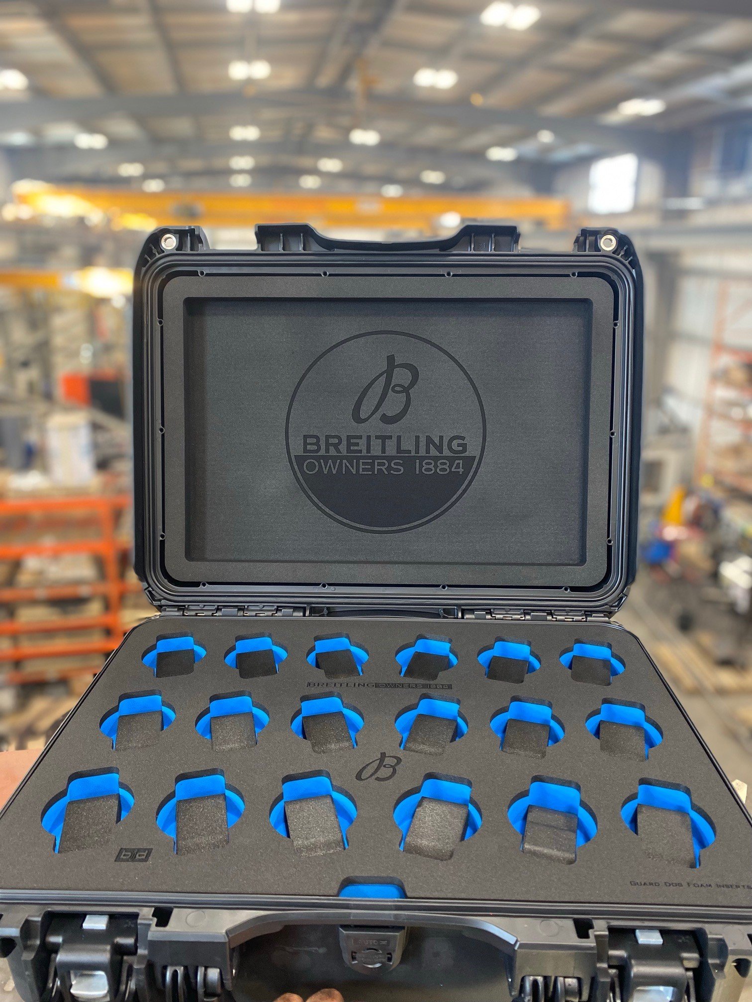 NANUK 925 x Breitling Owners 1884 18 Pocket Watch Case | Guard Dog