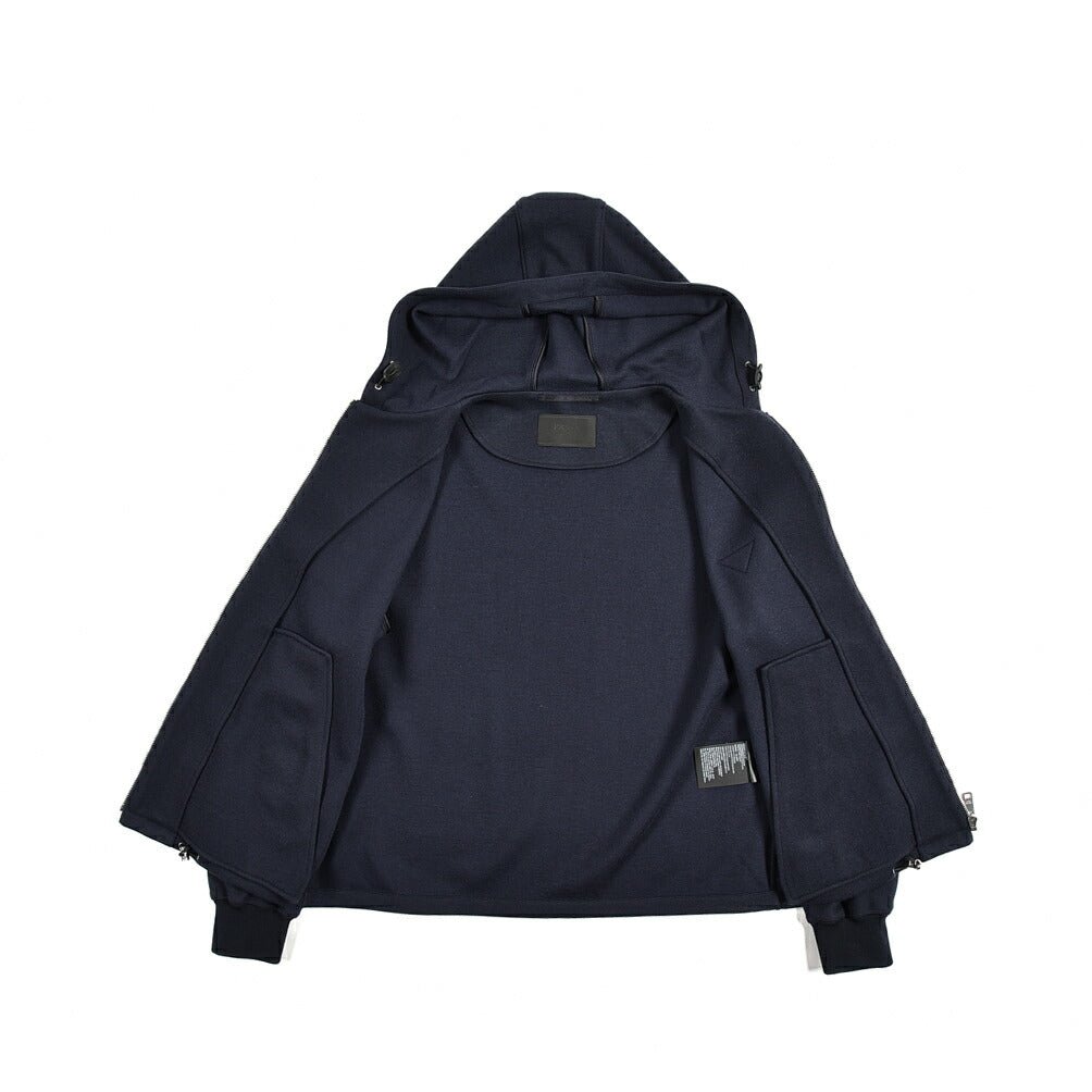 SALE｜PRADA プラダ / カシミヤウール トライアングルロゴフーディー