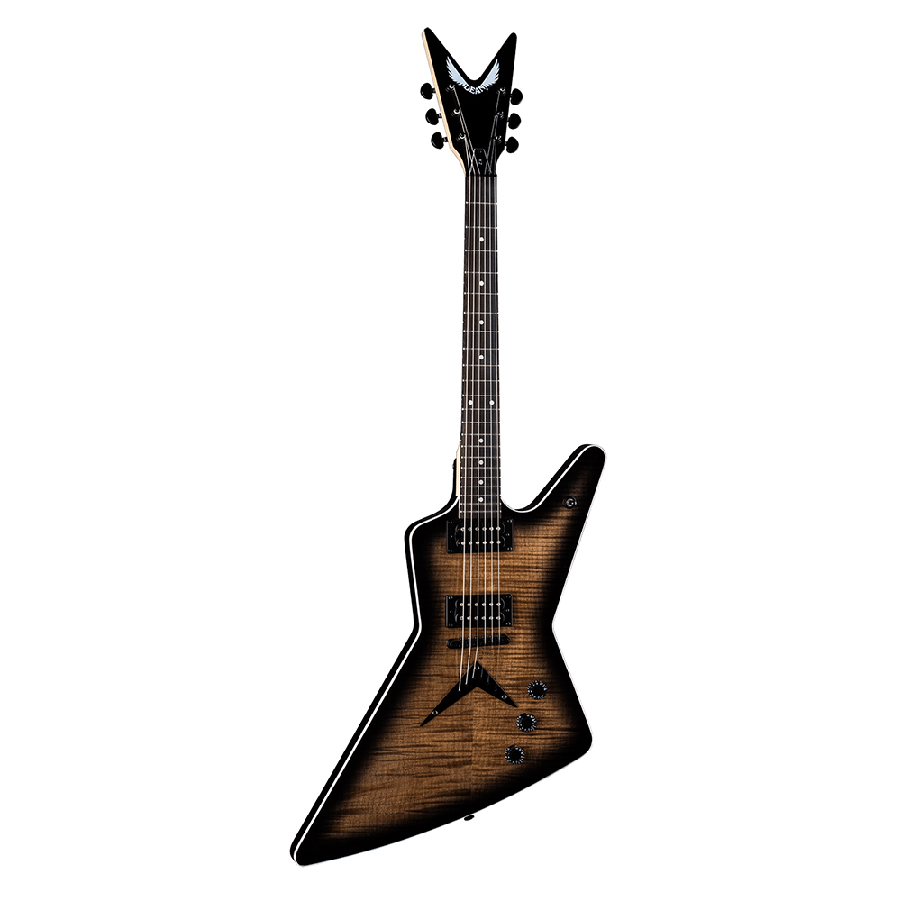 Dean ZX Flame Top Charcoal Burst (2017) – Guitar Compare