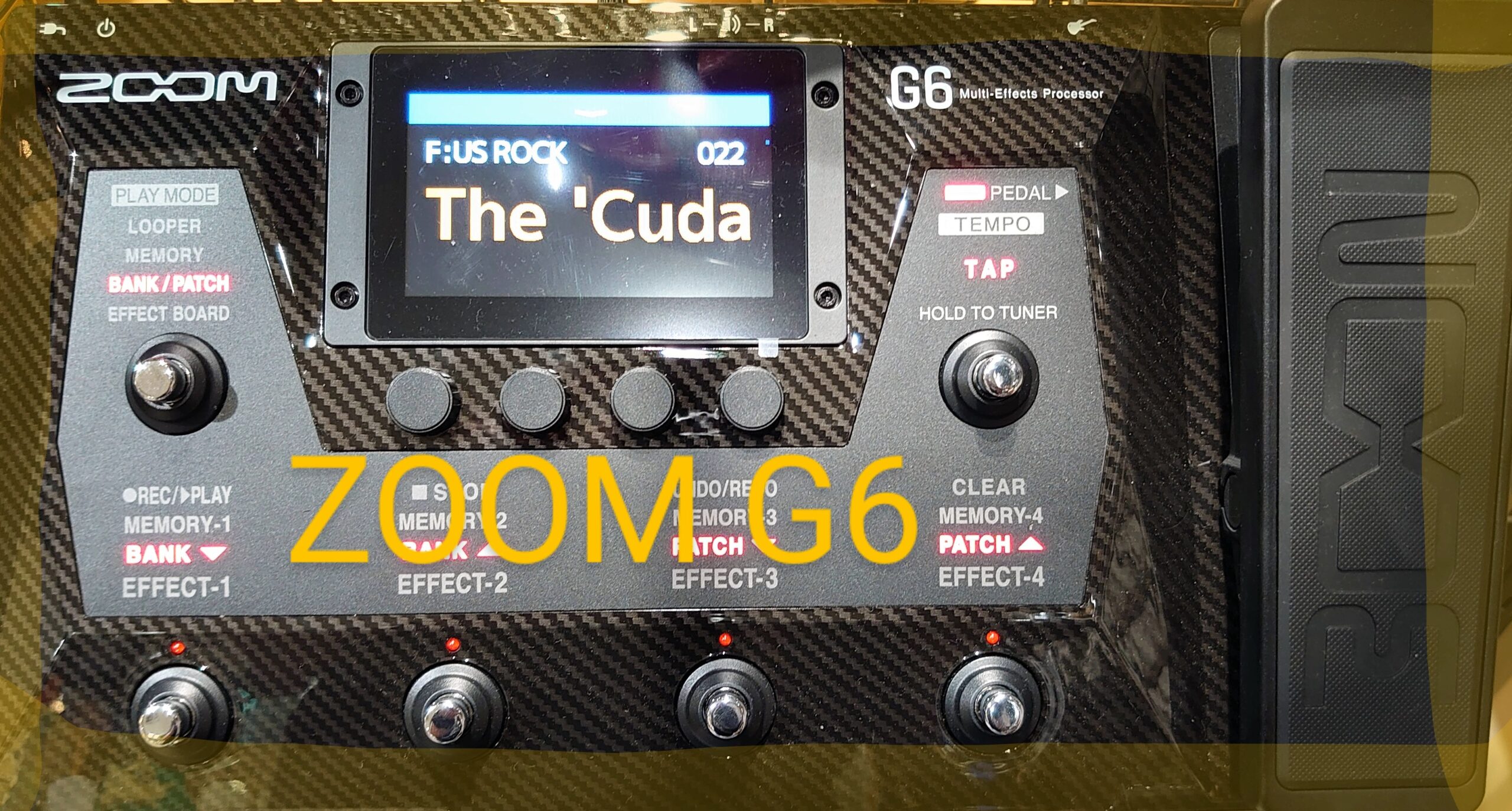 ZOOM G6ギター用マルチの特徴｜音質、操作性、コスパもOK！ | 速弾き