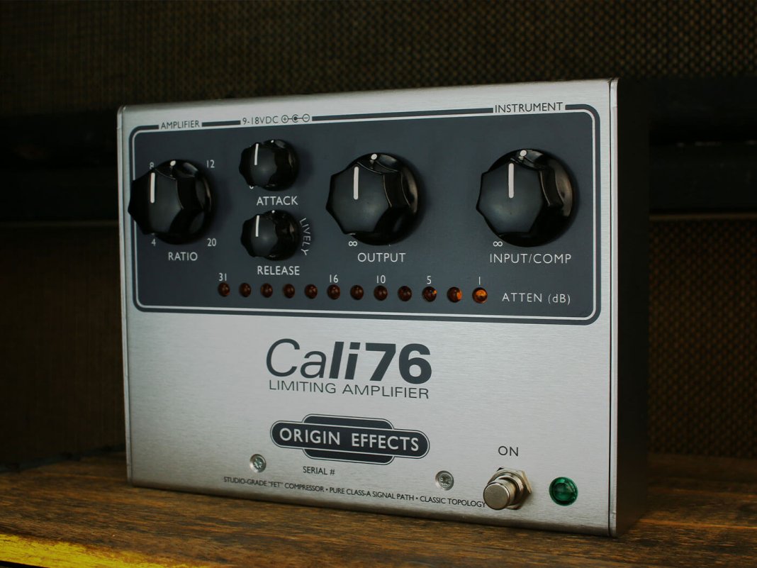 Origin Effects announces reissues of the Cali76-TX and Cali-76-TX-L