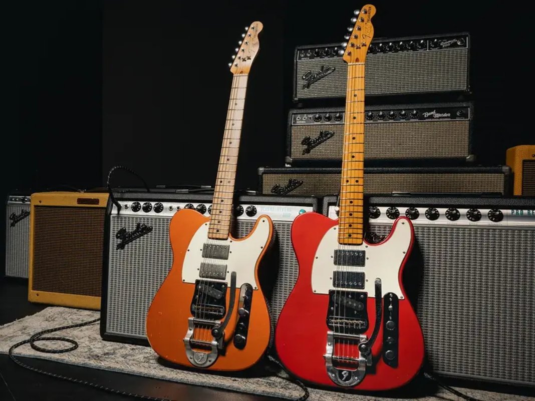 Fender and Mike Campbell unveil the Red Dog Telecaster – a