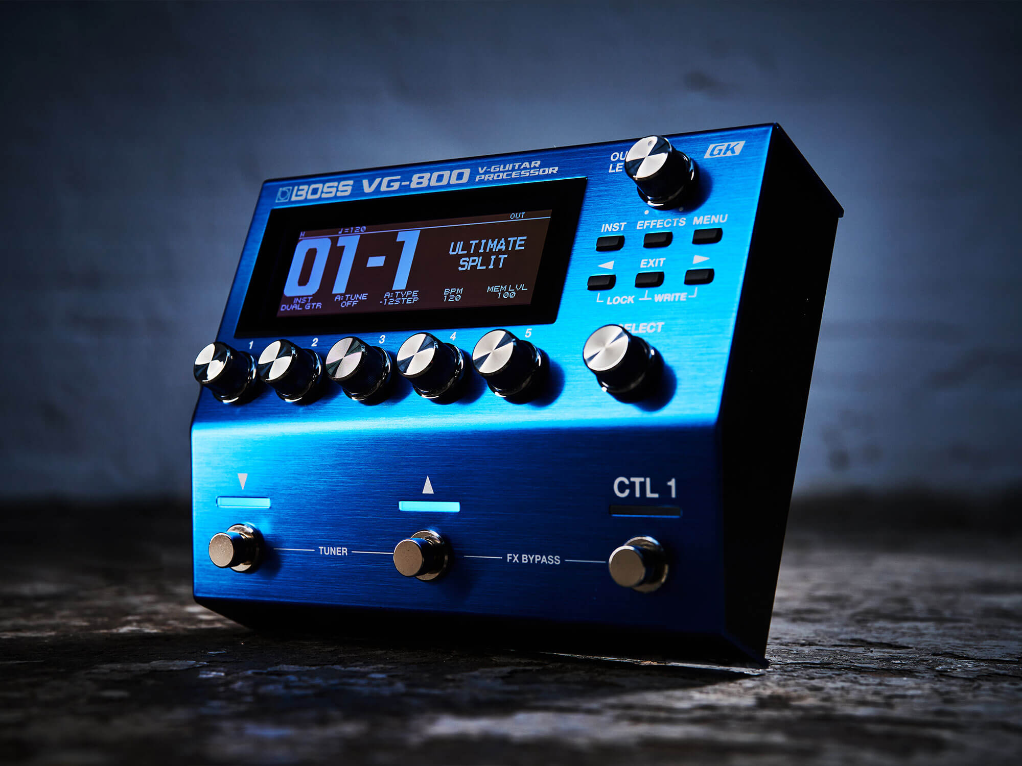 Boss VG-800: Explore mountains of electric and acoustic guitar