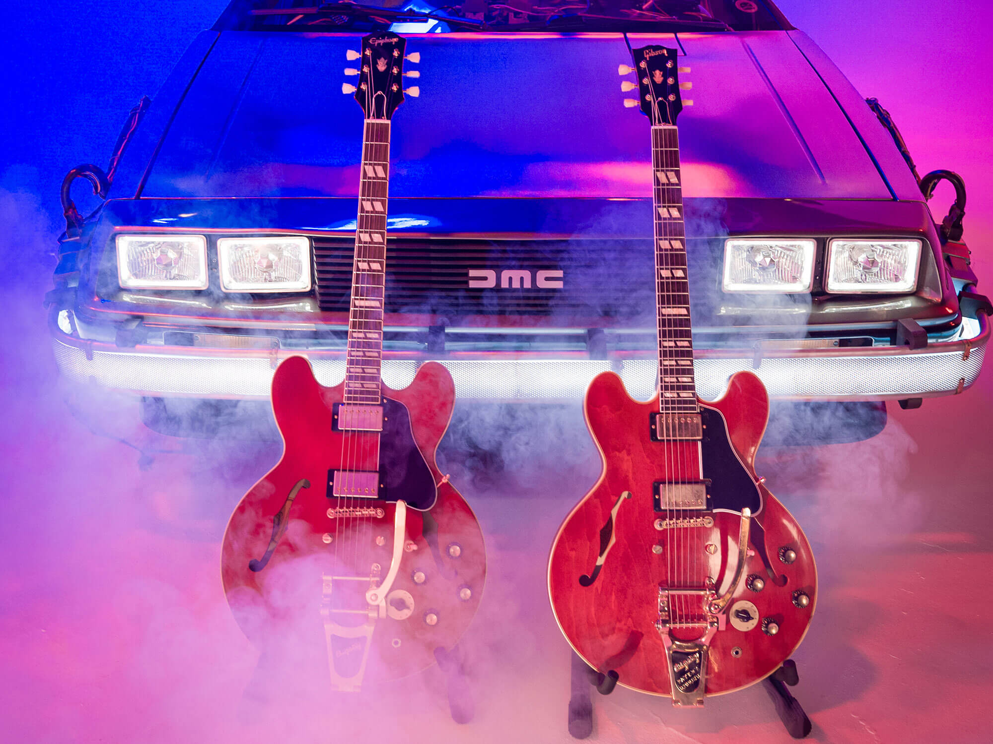 Gibson's Custom Shop recreation of the iconic Back to the Future