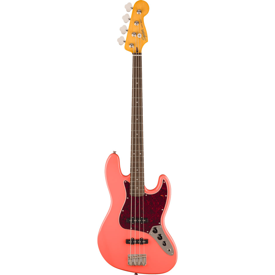 Squier Classic Vibe '60s Jazz Bass Tahitian Coral - Guitarworks