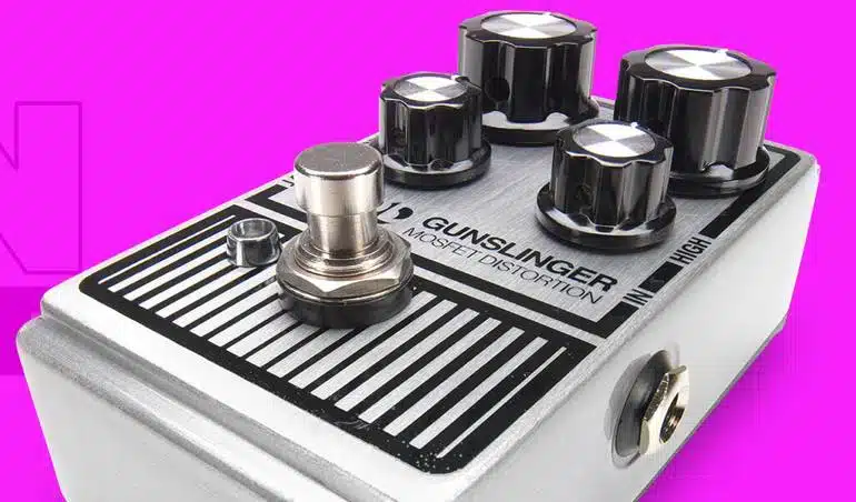DOD Gunslinger Reissue: MOSFET Distortion Returns - Guitar Bomb