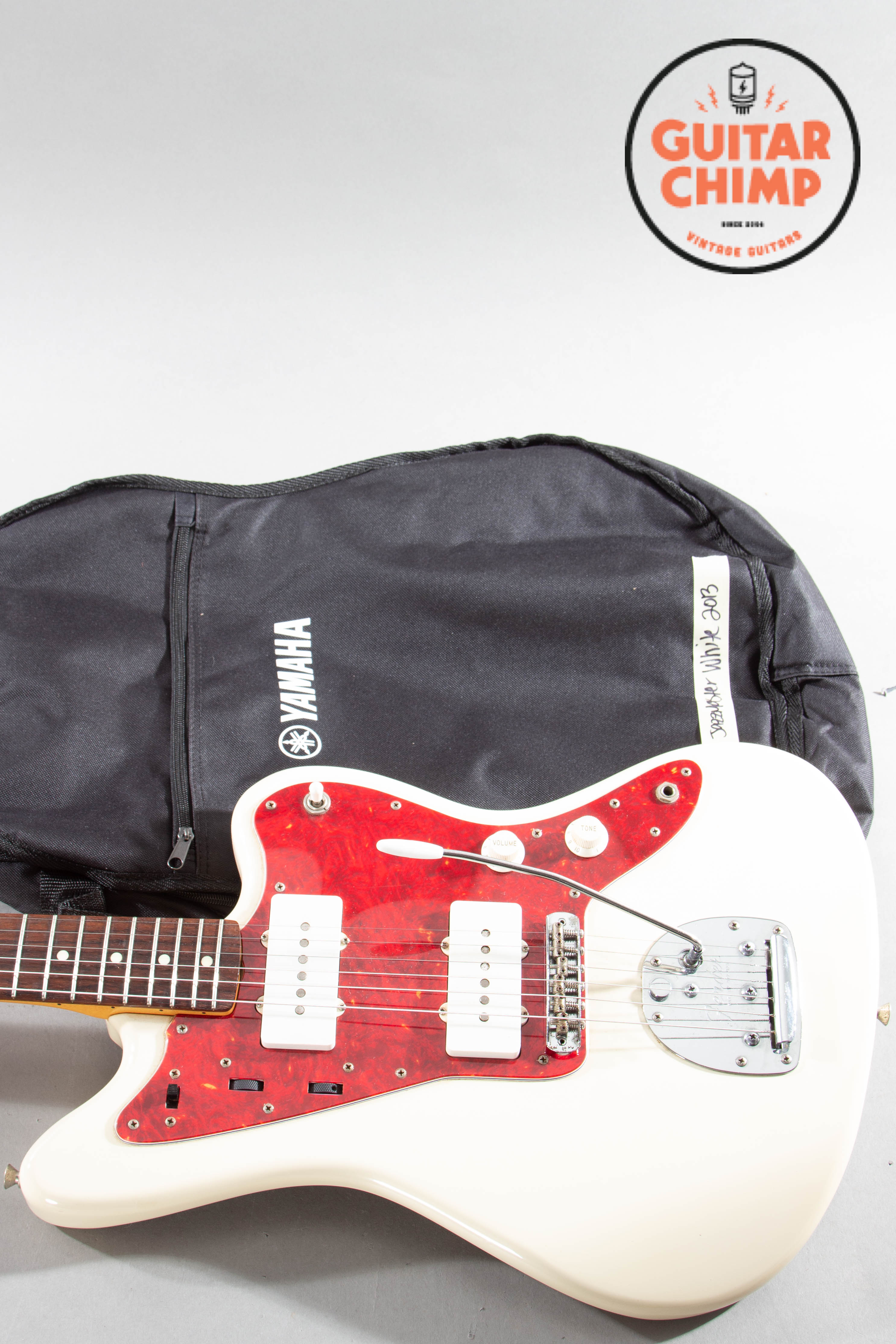 1999 Fender CIJ Jazzmaster JM66-80 Vintage White – Rare '62