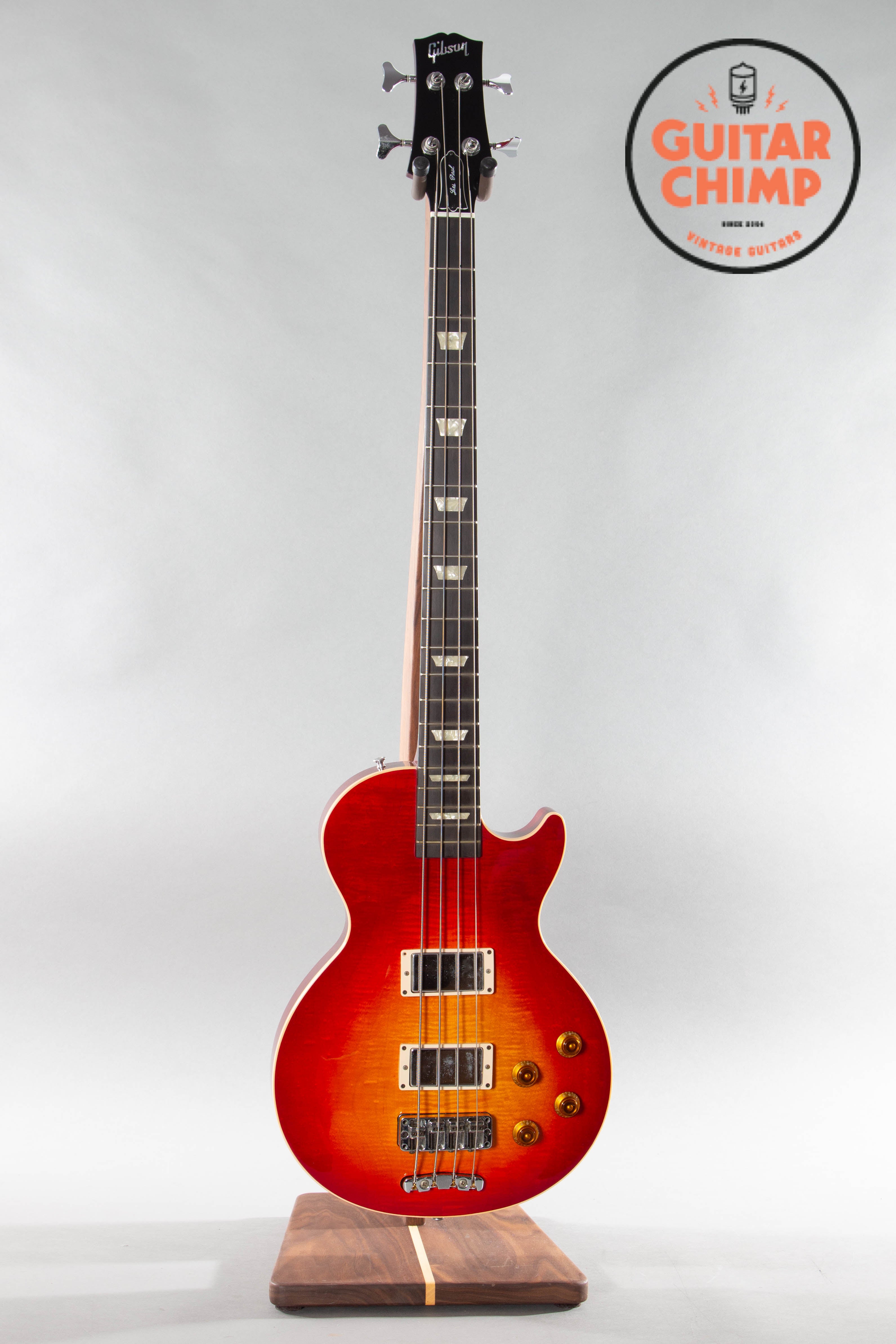 1997 Gibson LPB-3 Les Paul Standard Bass Heritage Cherry Sunburst