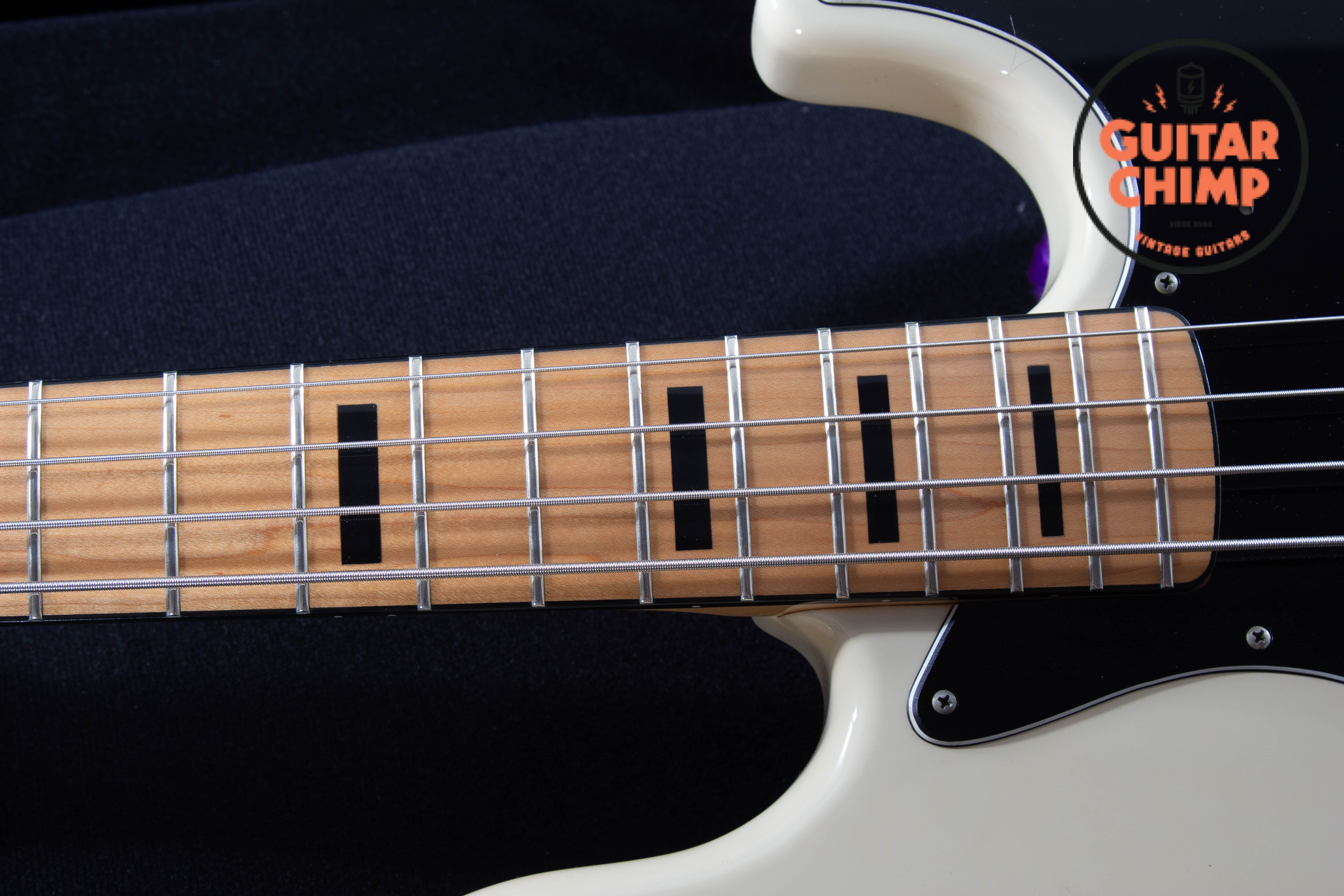 2004 Fender Japan JB75-90US '75 Reissue Jazz Bass Vintage White