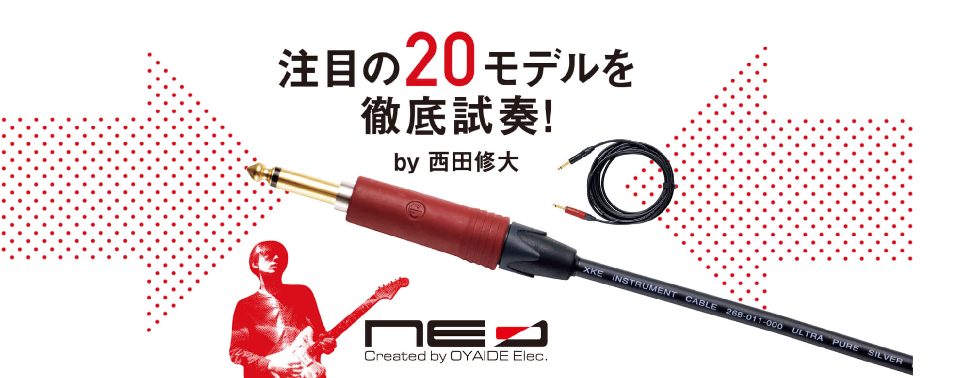ワンランク上のシールド・ケーブル徹底試奏！NEOQAC-222G | ギター