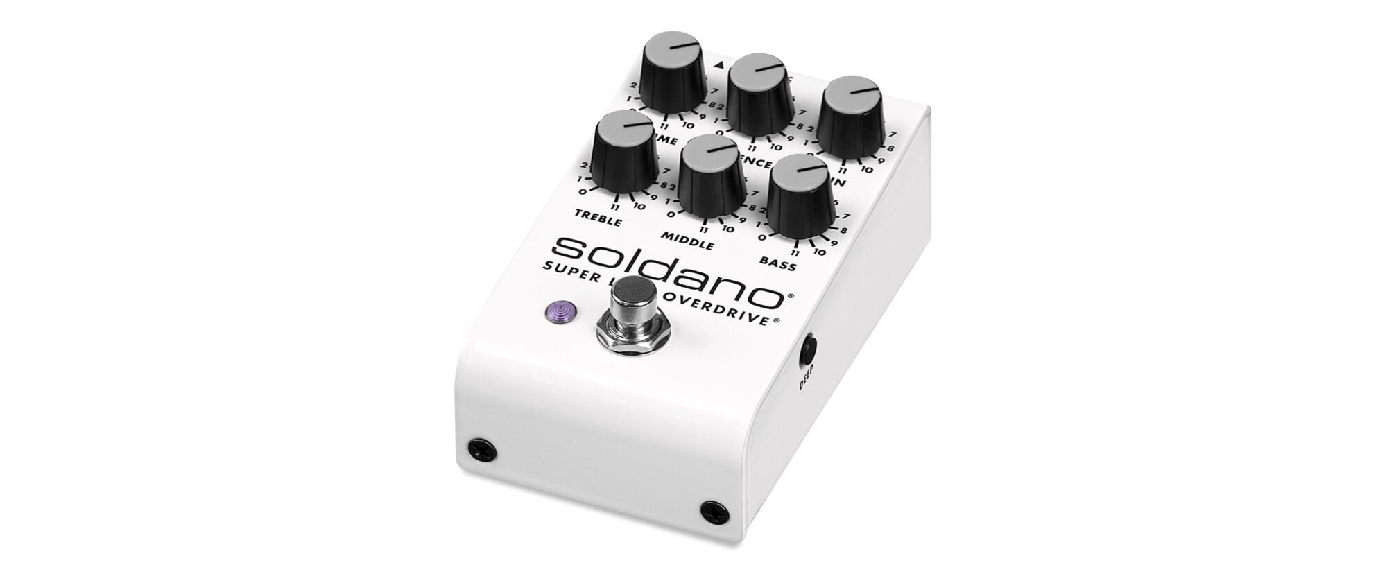 ソルダーノの名機“SLO-100”のサウンドをペダルで再現した“SLO Pedal”が