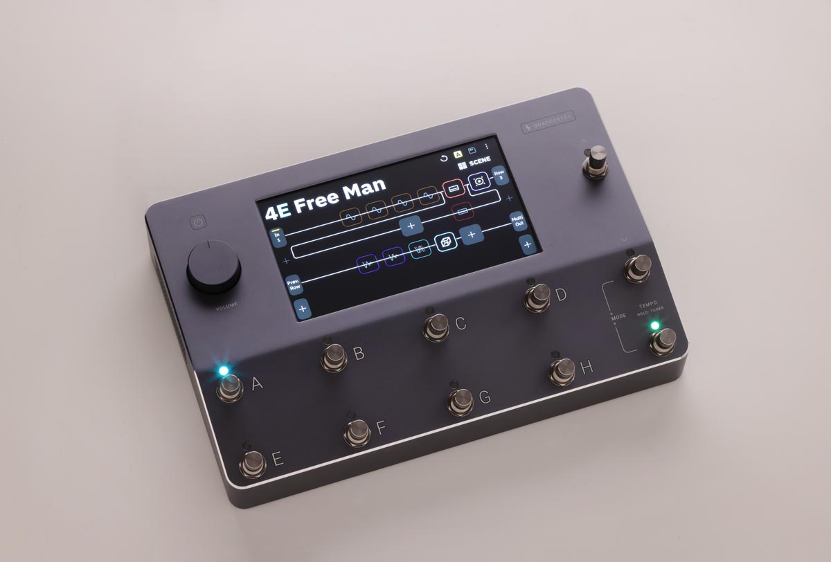 Neural DSPが誇る最強モデラー、Quad Cortexの真価に青木征洋が迫る