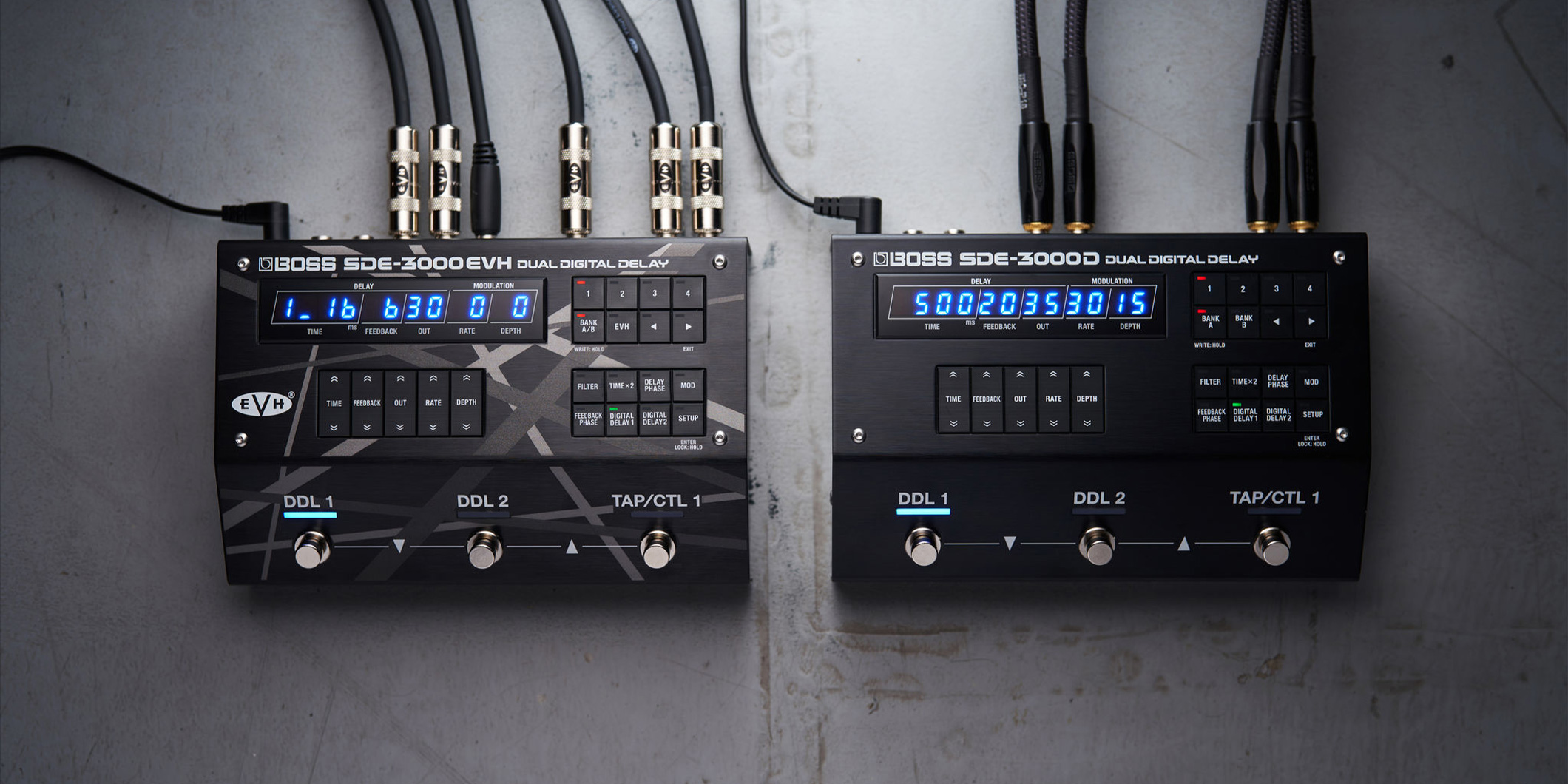 名機SDE-3000を完全再現したBOSSのデジタル・ディレイが発売 エディ