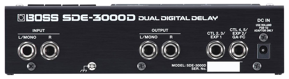 名機SDE-3000を完全再現したBOSSのデジタル・ディレイが発売 エディ