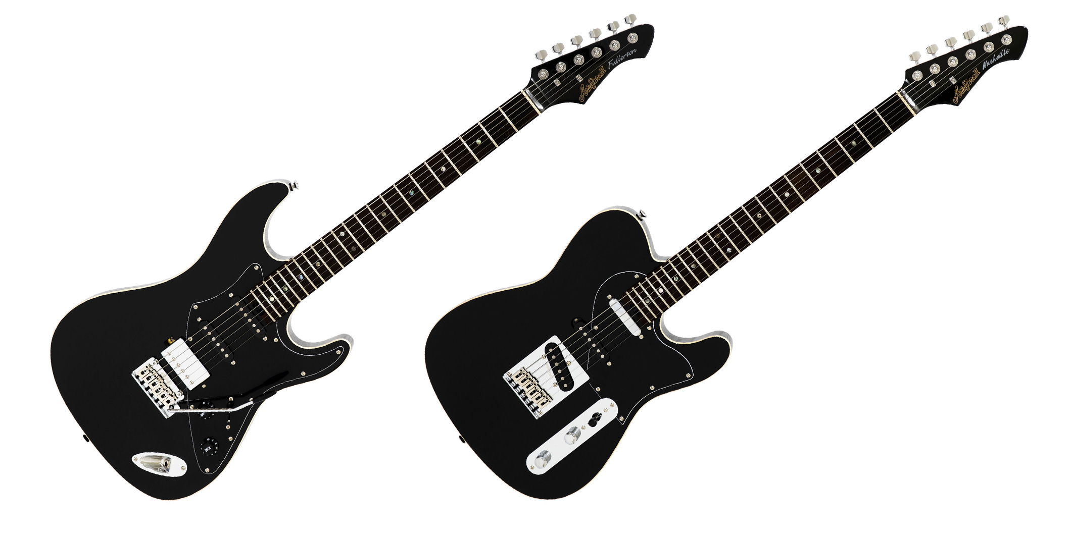 ボディとヘッドをブラックで統一したAria Pro Ⅱの数量限定モデル