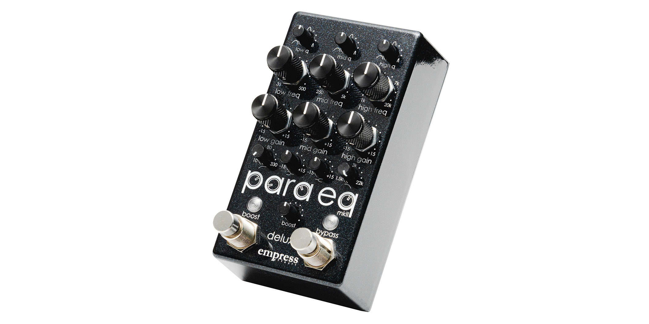 Empress Effectsより、パラメトリック・イコライザー“ParaEQ MKII