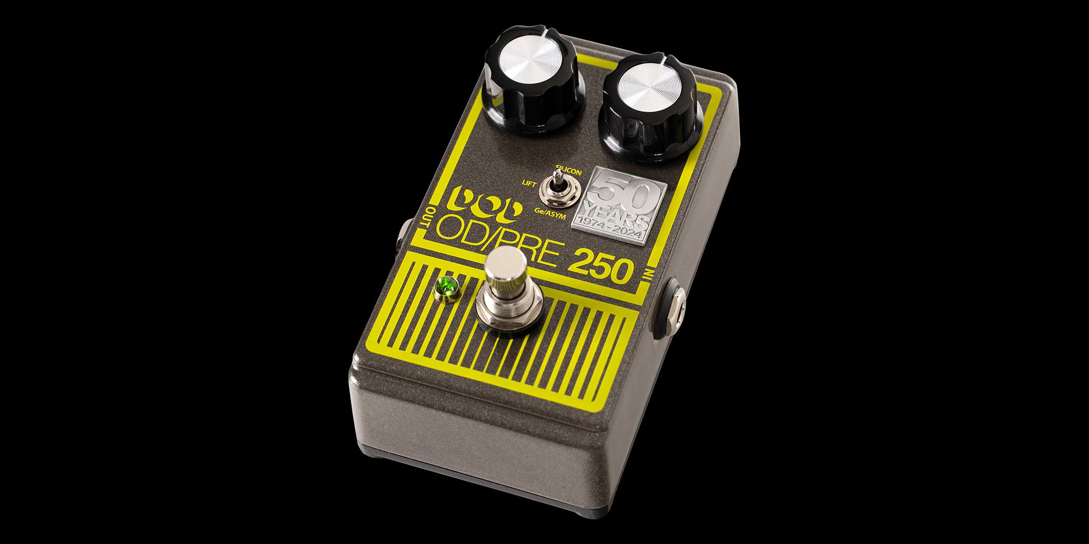 DODより、名機“Overdrive Preamp 250”誕生50周年記念モデル“Overdrive