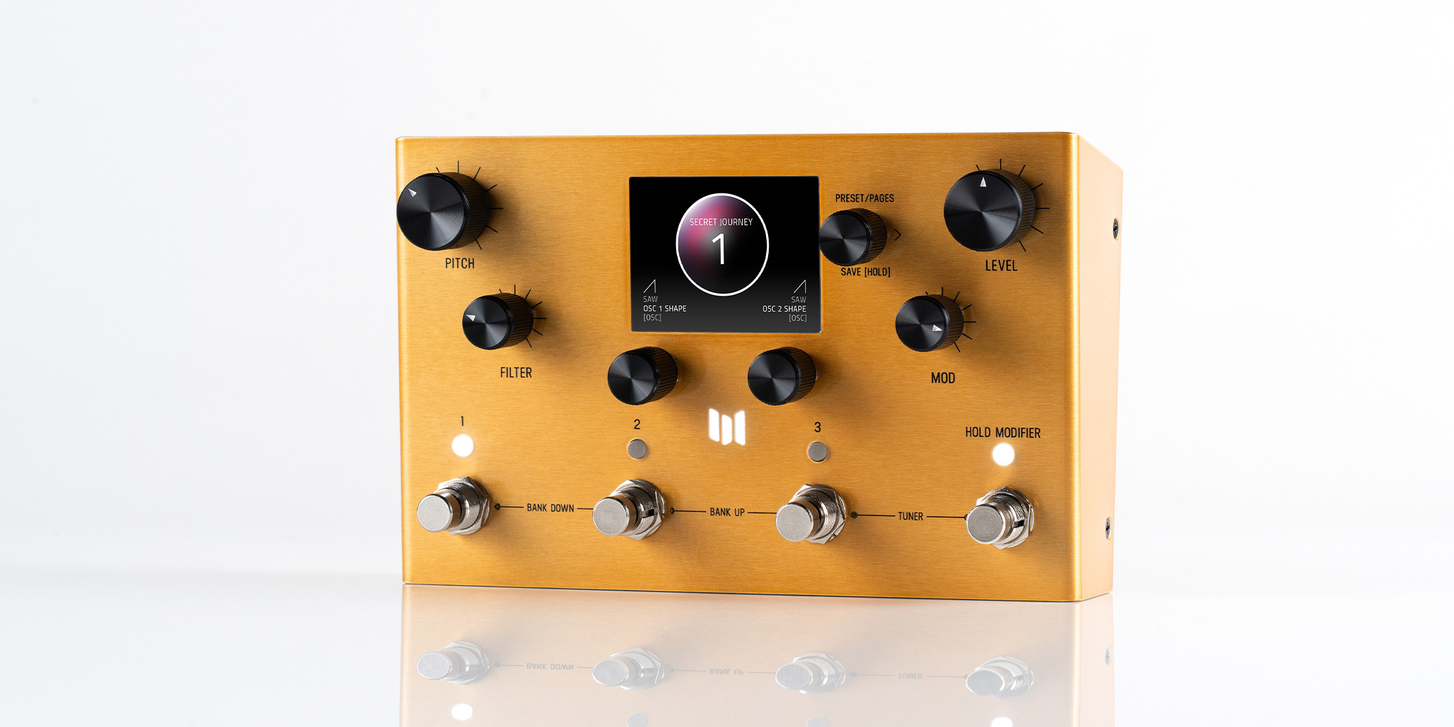 Merisより、多種多様なエフェクトを生むペダル型のポリフォニック