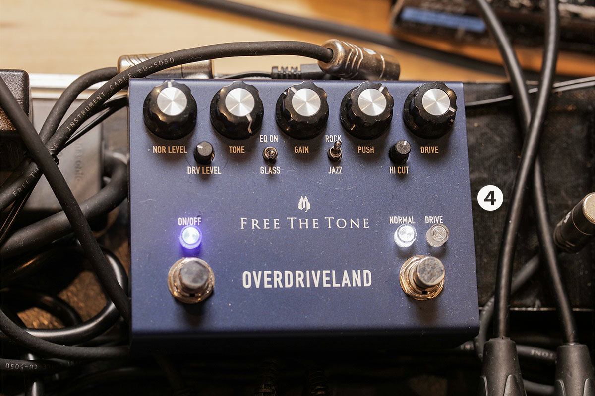 2025年8月に開催されたTUBEの横浜スタジアム公演で、春畑道哉が使用