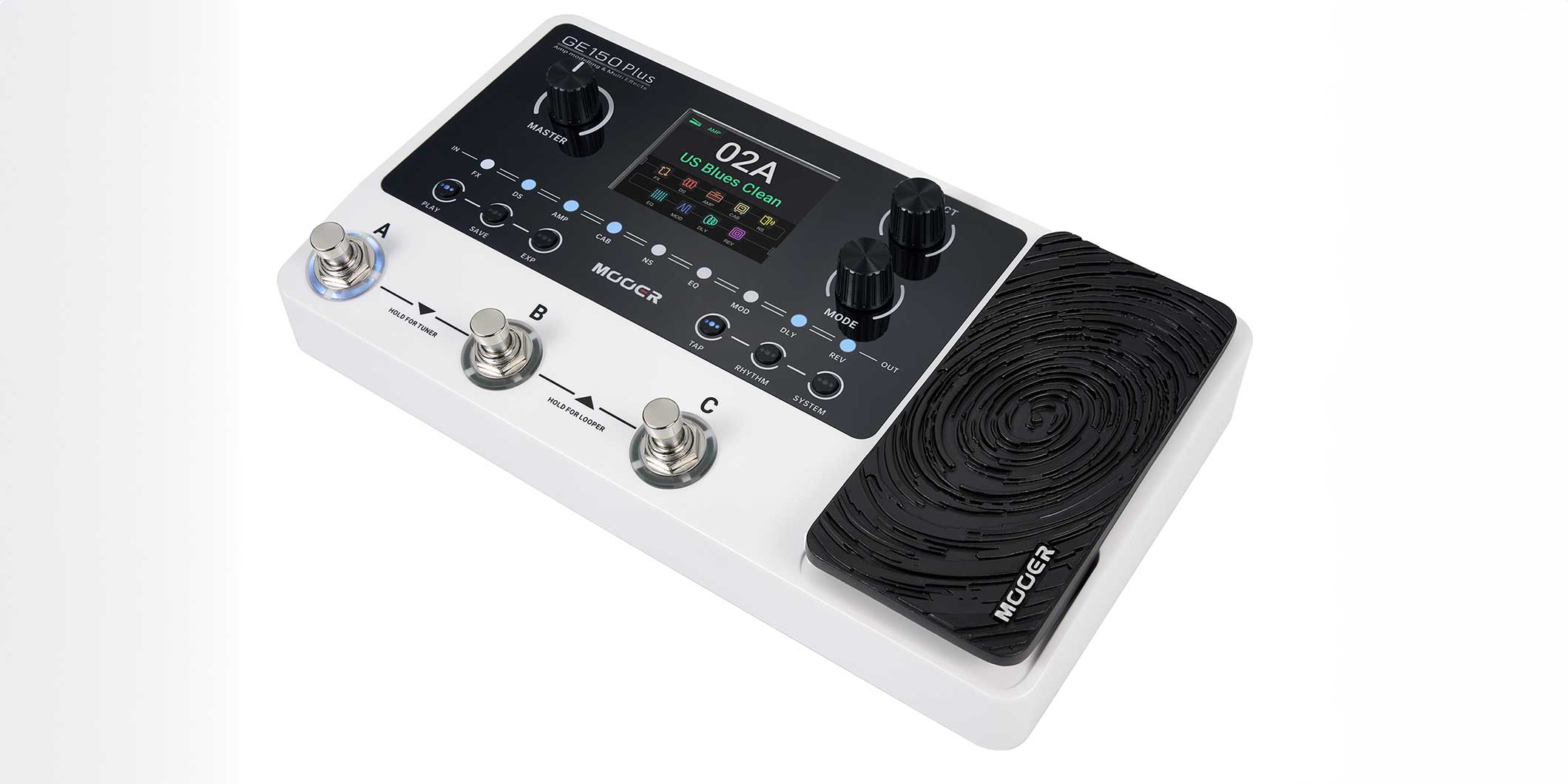 Mooerがマルチ・エフェクター“GE150 Plus”を発売“GE150 Pro”や“GE200