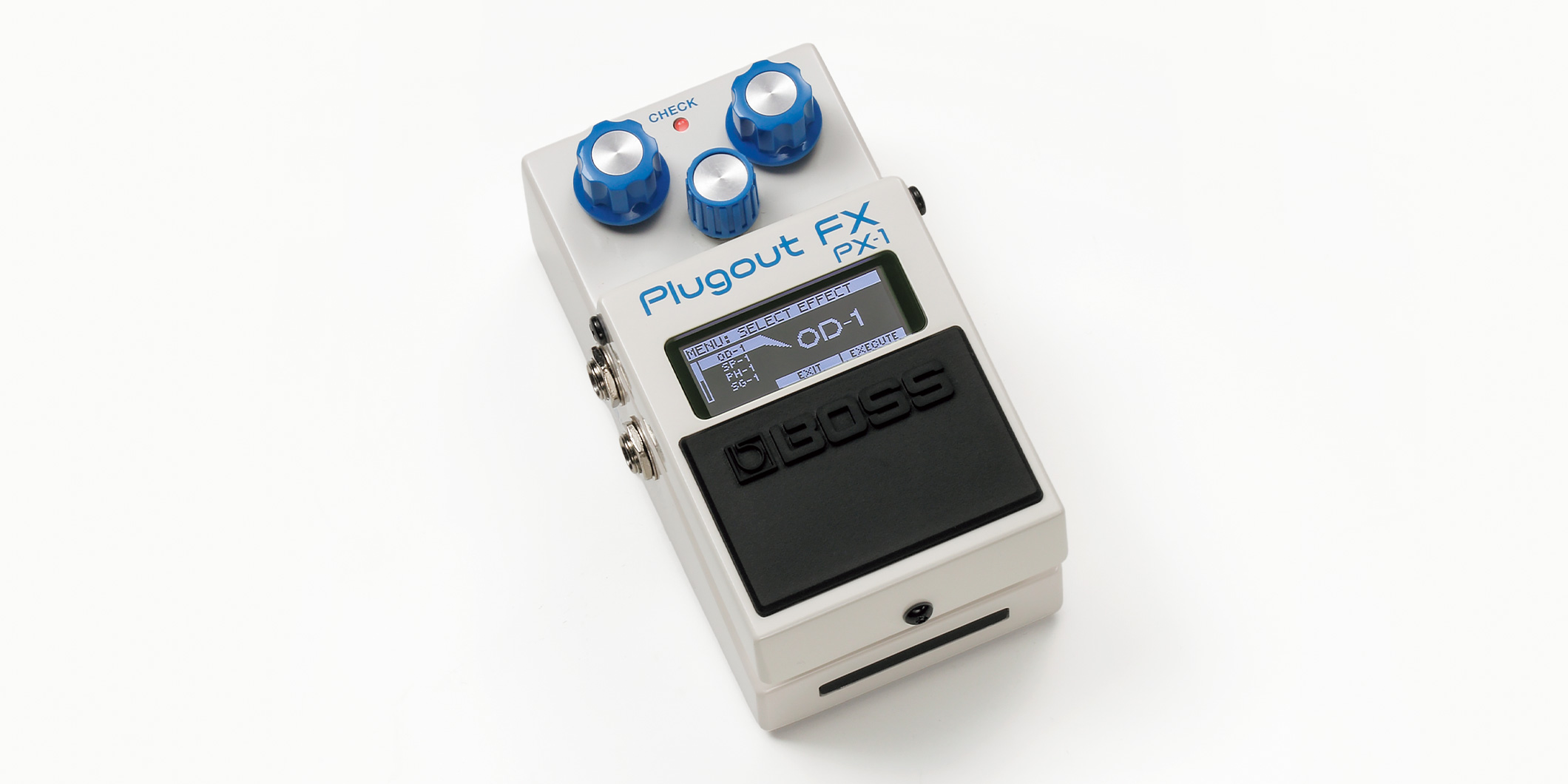 BOSS／PX-1 PLUGOUT FX〜16種類のレジェンド・ペダルをデジタル技術で