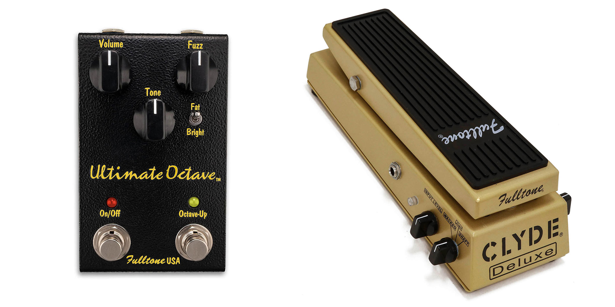 Fulltoneが、小型化したオクターブ・ファズと数量限定のゴールド・ワウ